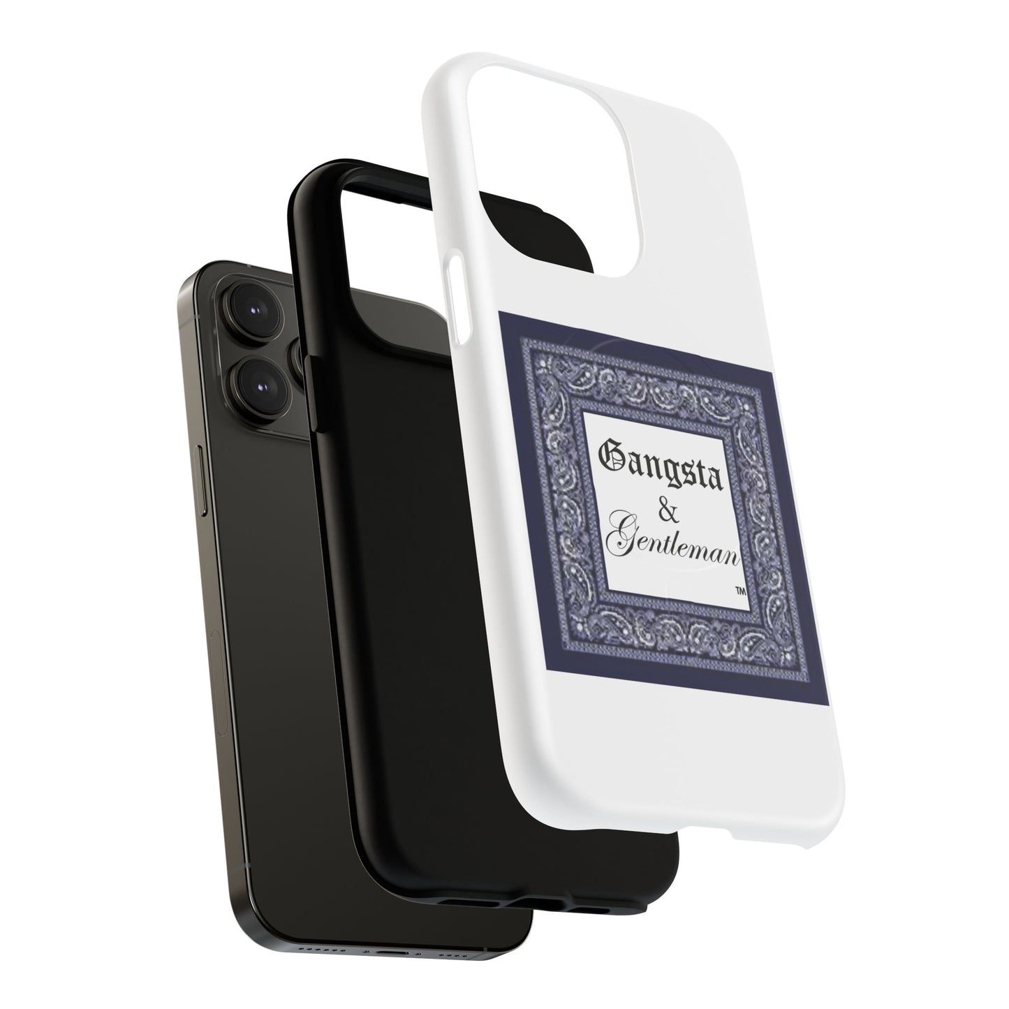 Premium Gangsta & Gentleman iPhone Case - Magnetic, Shockproof & Custom Design