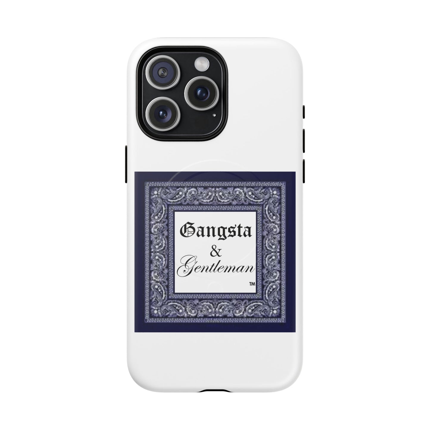 Premium Gangsta & Gentleman iPhone Case - Magnetic, Shockproof & Custom Design