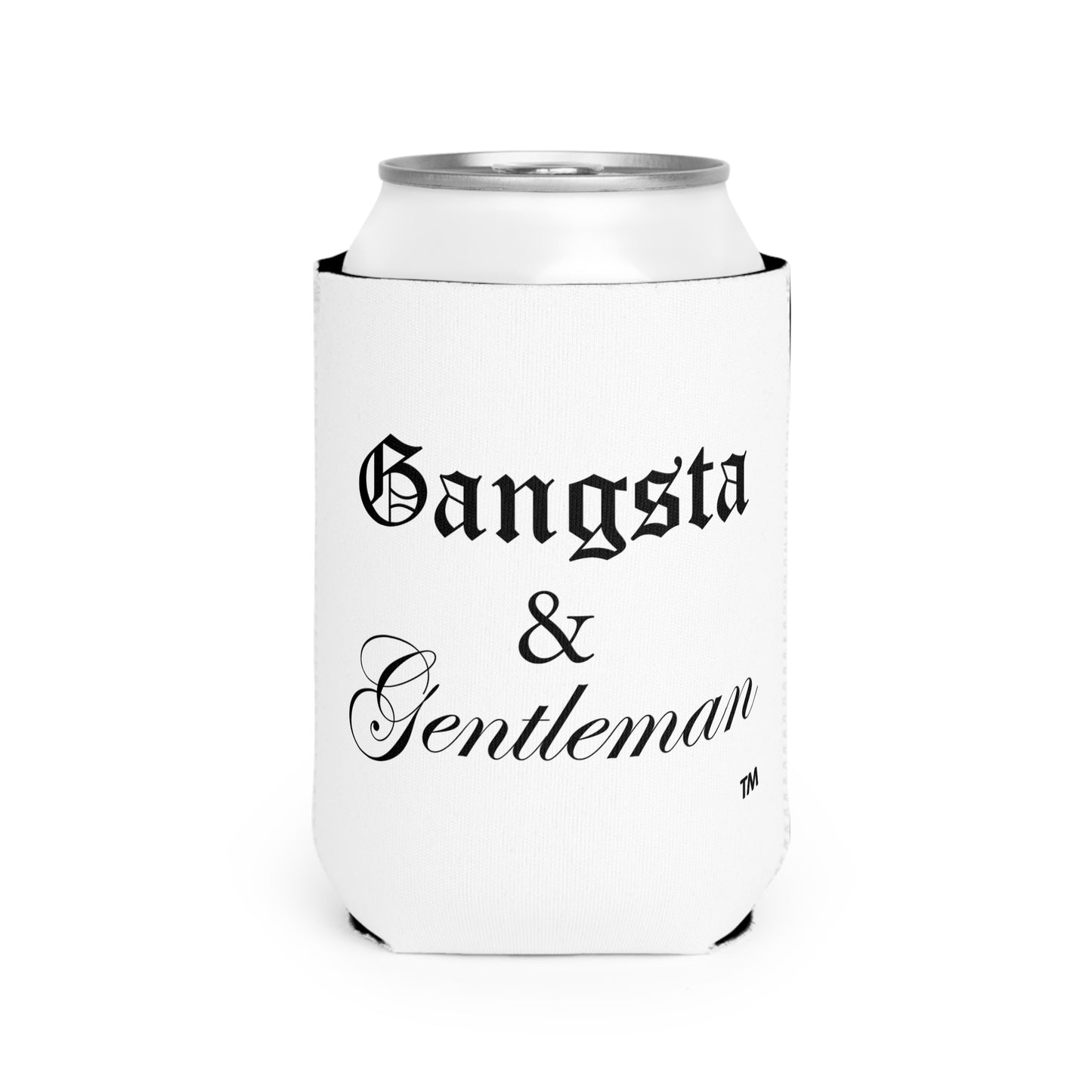Gangsta & Gentleman Neoprene Can Cooler Sleeve - Stylish Insulated Drink Holder