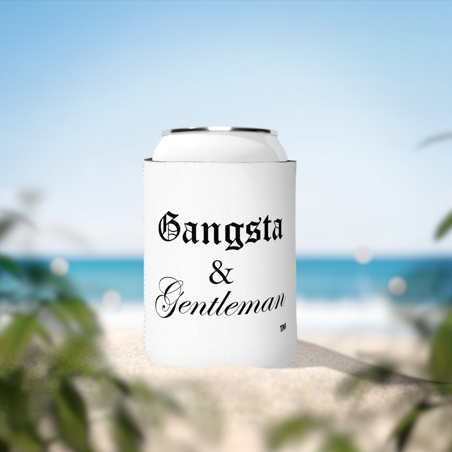 Gangsta & Gentleman Neoprene Can Cooler Sleeve - Stylish Insulated Drink Holder