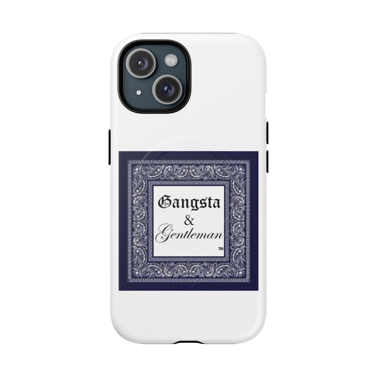 Premium Gangsta & Gentleman iPhone Case - Magnetic, Shockproof & Custom Design