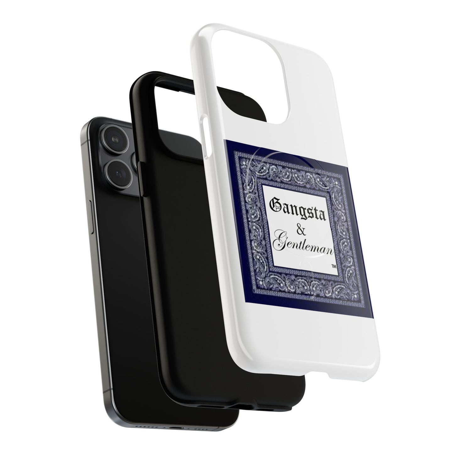 Premium Gangsta & Gentleman iPhone Case - Magnetic, Shockproof & Custom Design