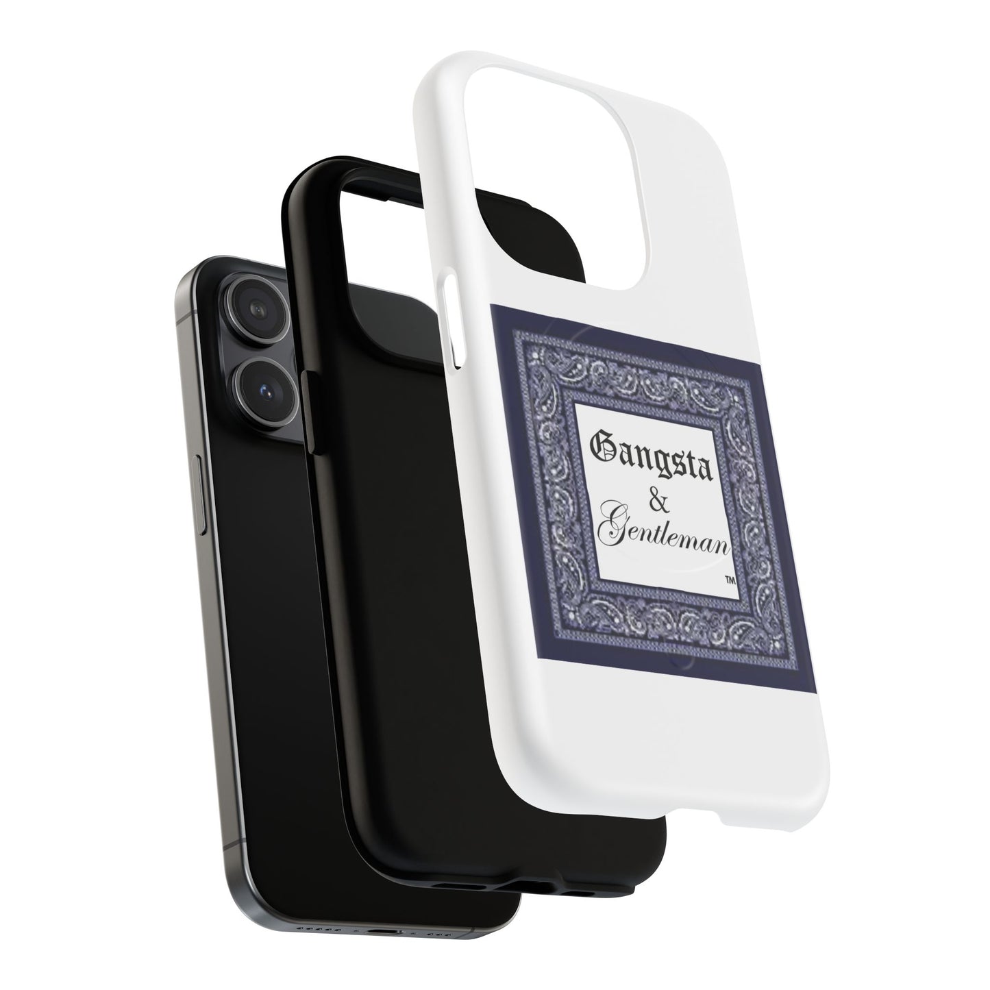 Premium Gangsta & Gentleman iPhone Case - Magnetic, Shockproof & Custom Design