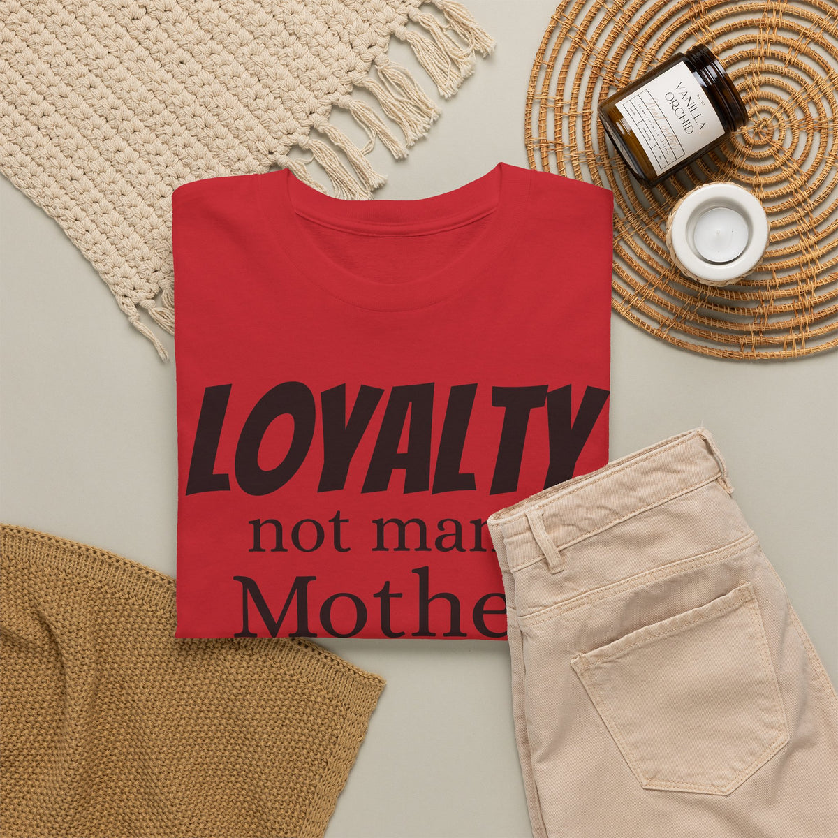Graphic Tee — "LOYALTY not many Mother F***ers understand the meaning" (Gangsta & Gentleman Back)