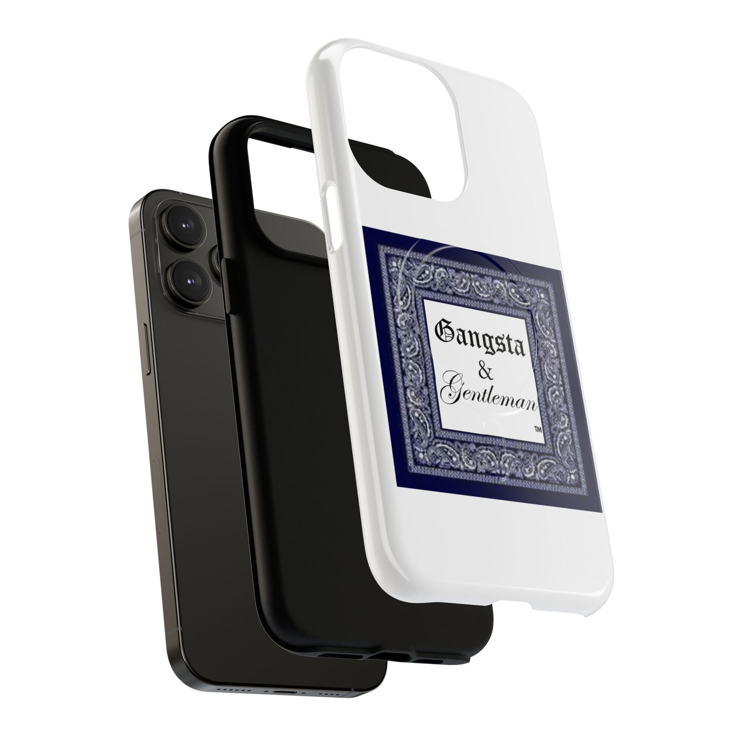 Premium Gangsta & Gentleman iPhone Case - Magnetic, Shockproof & Custom Design