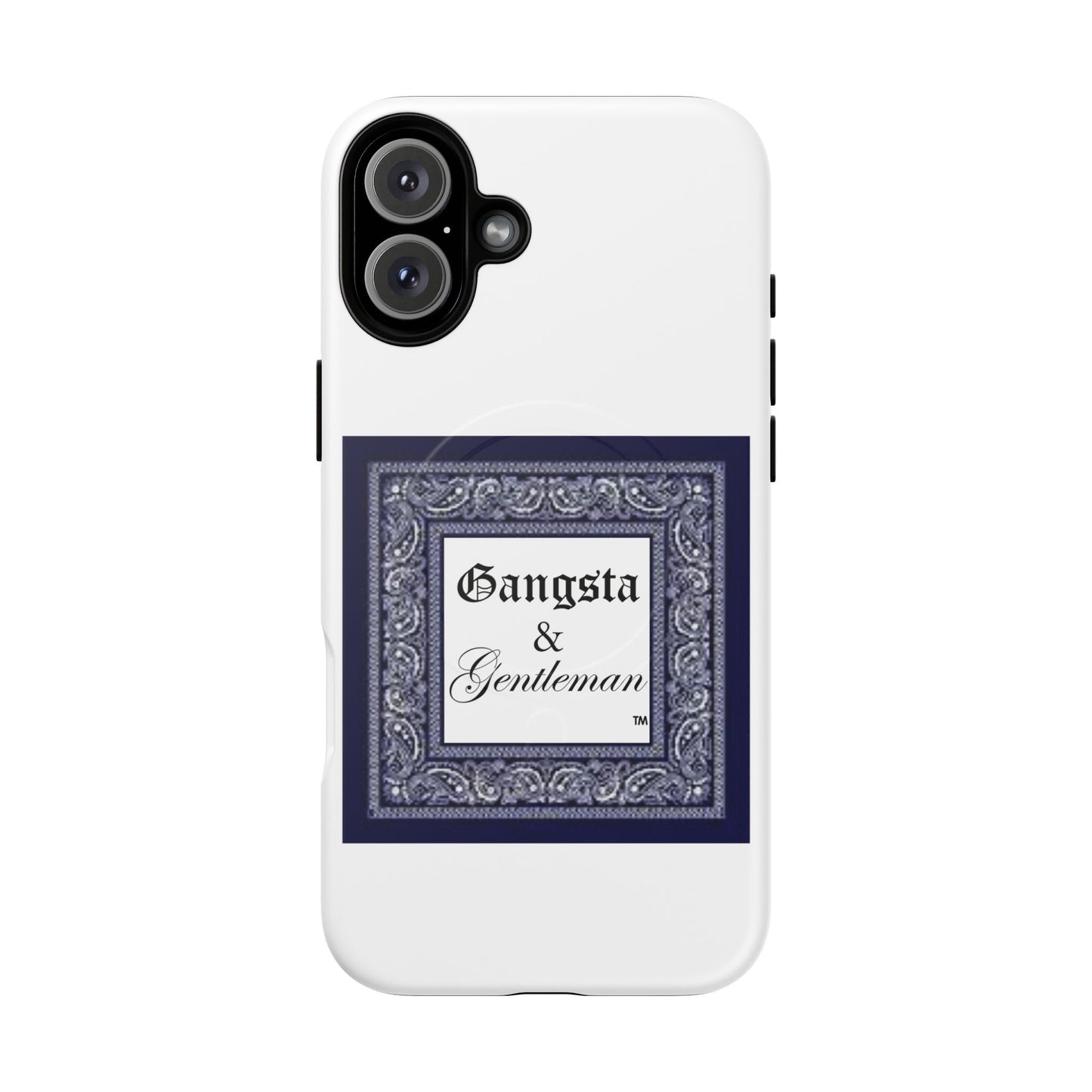 Premium Gangsta & Gentleman iPhone Case - Magnetic, Shockproof & Custom Design