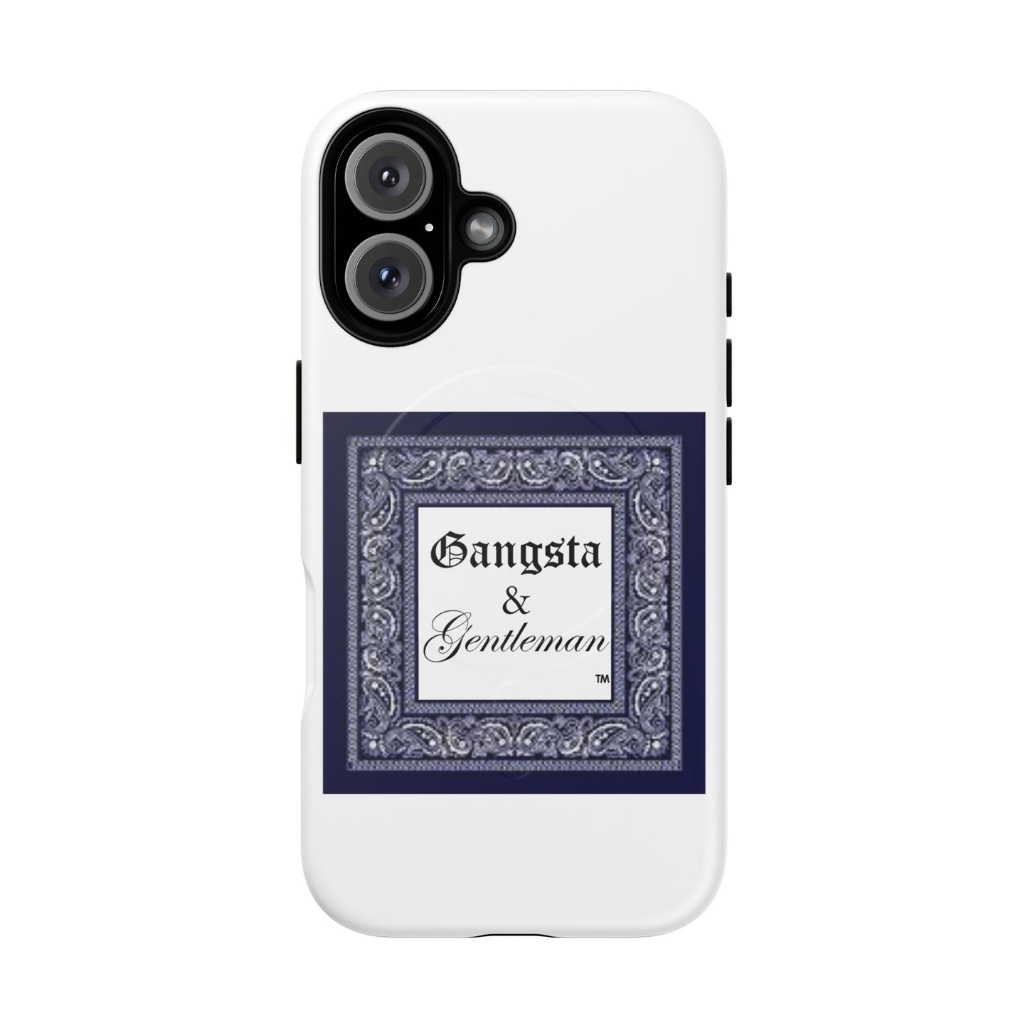 Premium Gangsta & Gentleman iPhone Case - Magnetic, Shockproof & Custom Design