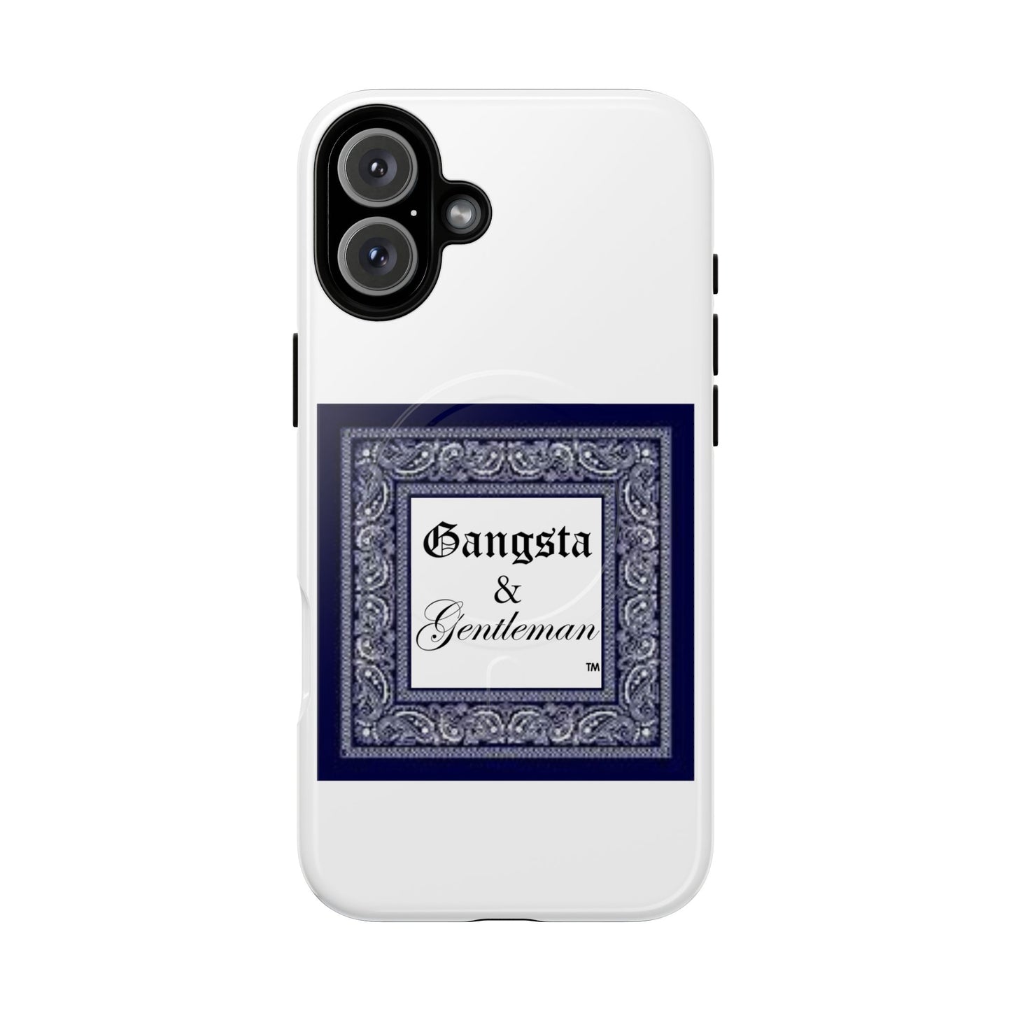 Premium Gangsta & Gentleman iPhone Case - Magnetic, Shockproof & Custom Design