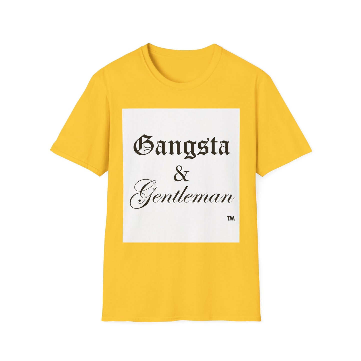 Gangsta & Gentleman Softstyle T-Shirt