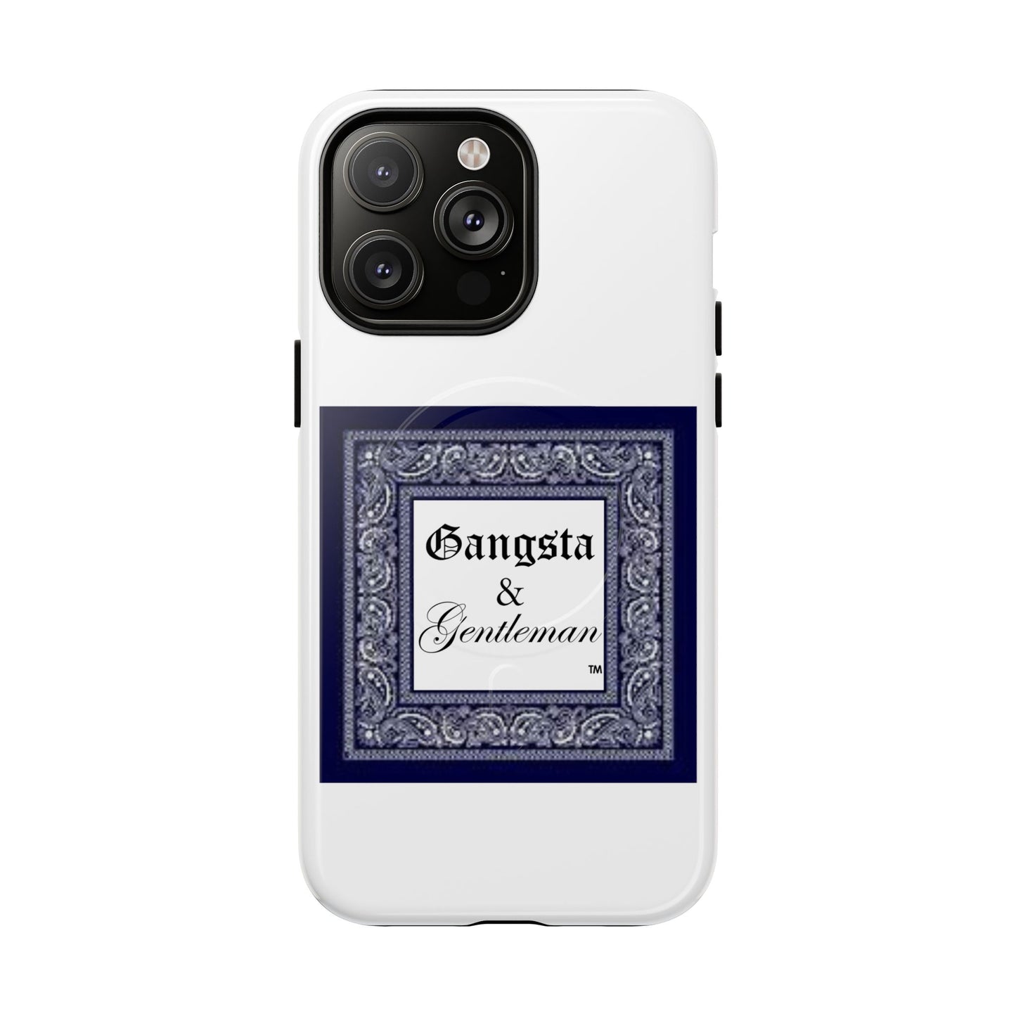 Premium Gangsta & Gentleman iPhone Case - Magnetic, Shockproof & Custom Design