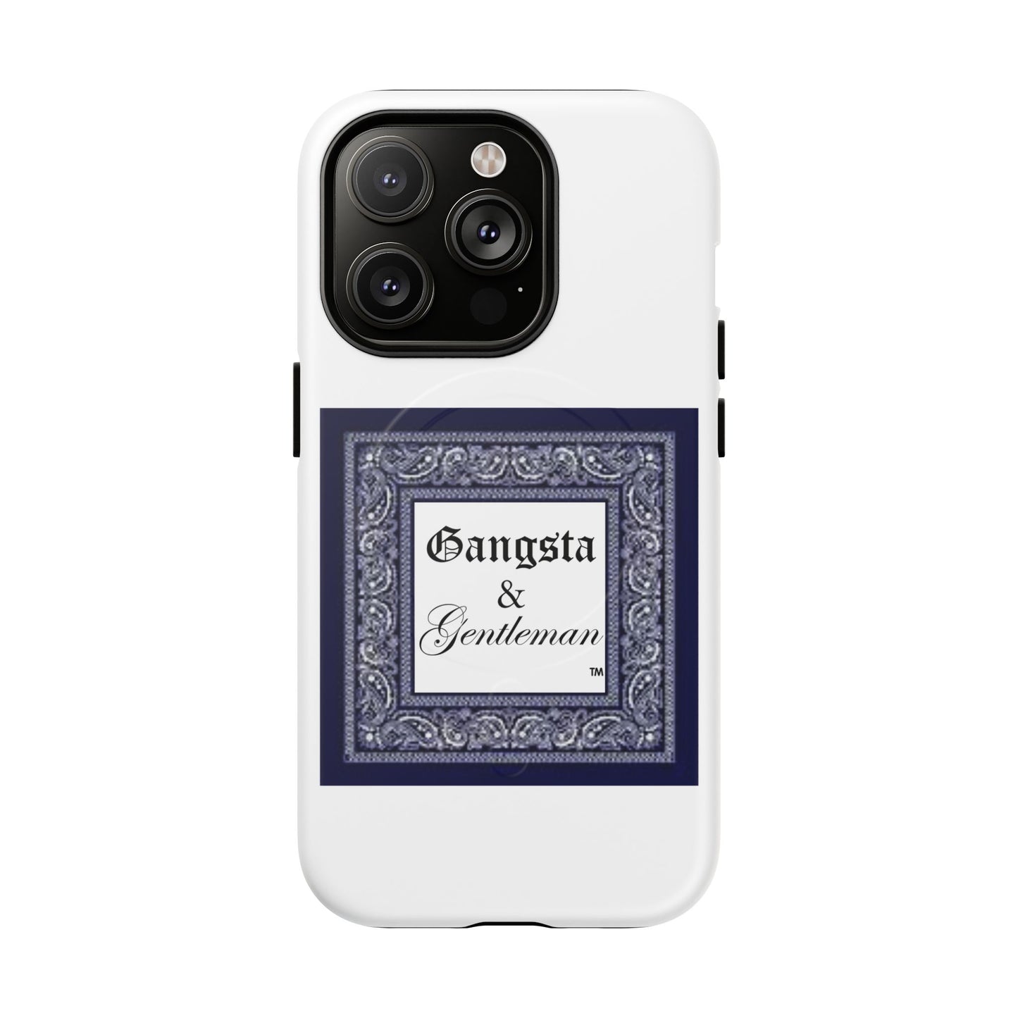 Premium Gangsta & Gentleman iPhone Case - Magnetic, Shockproof & Custom Design