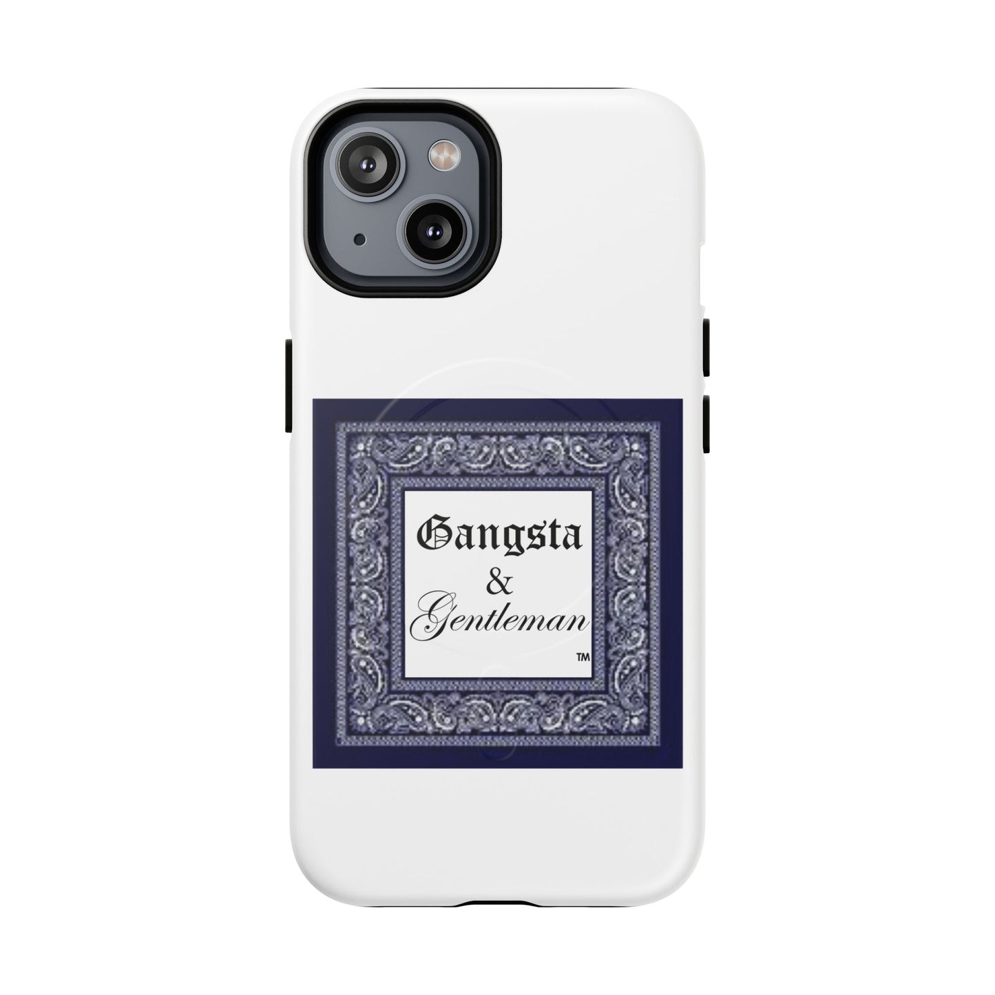 Premium Gangsta & Gentleman iPhone Case - Magnetic, Shockproof & Custom Design