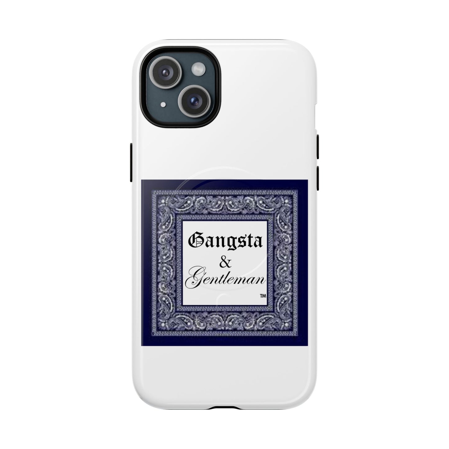 Premium Gangsta & Gentleman iPhone Case - Magnetic, Shockproof & Custom Design