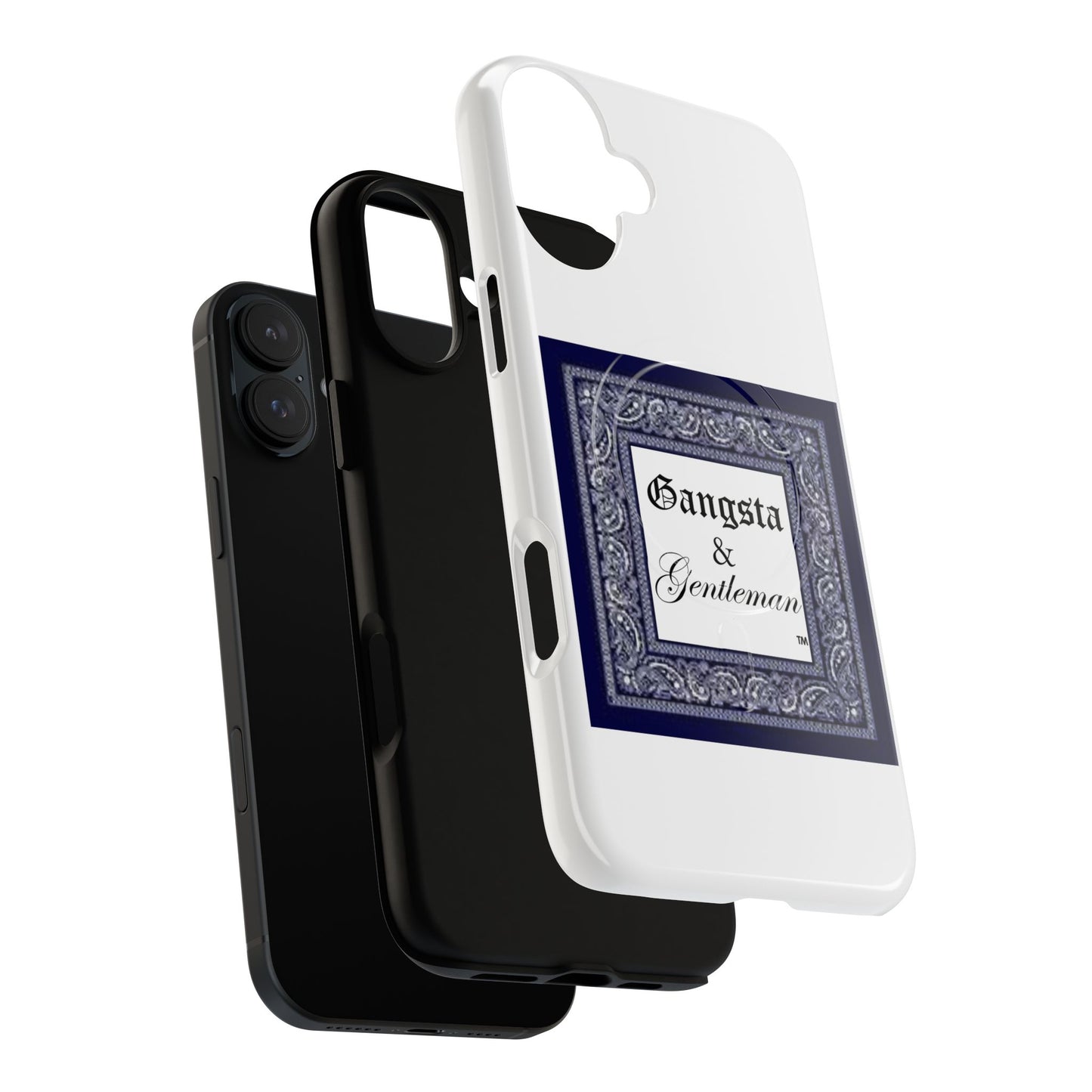 Premium Gangsta & Gentleman iPhone Case - Magnetic, Shockproof & Custom Design