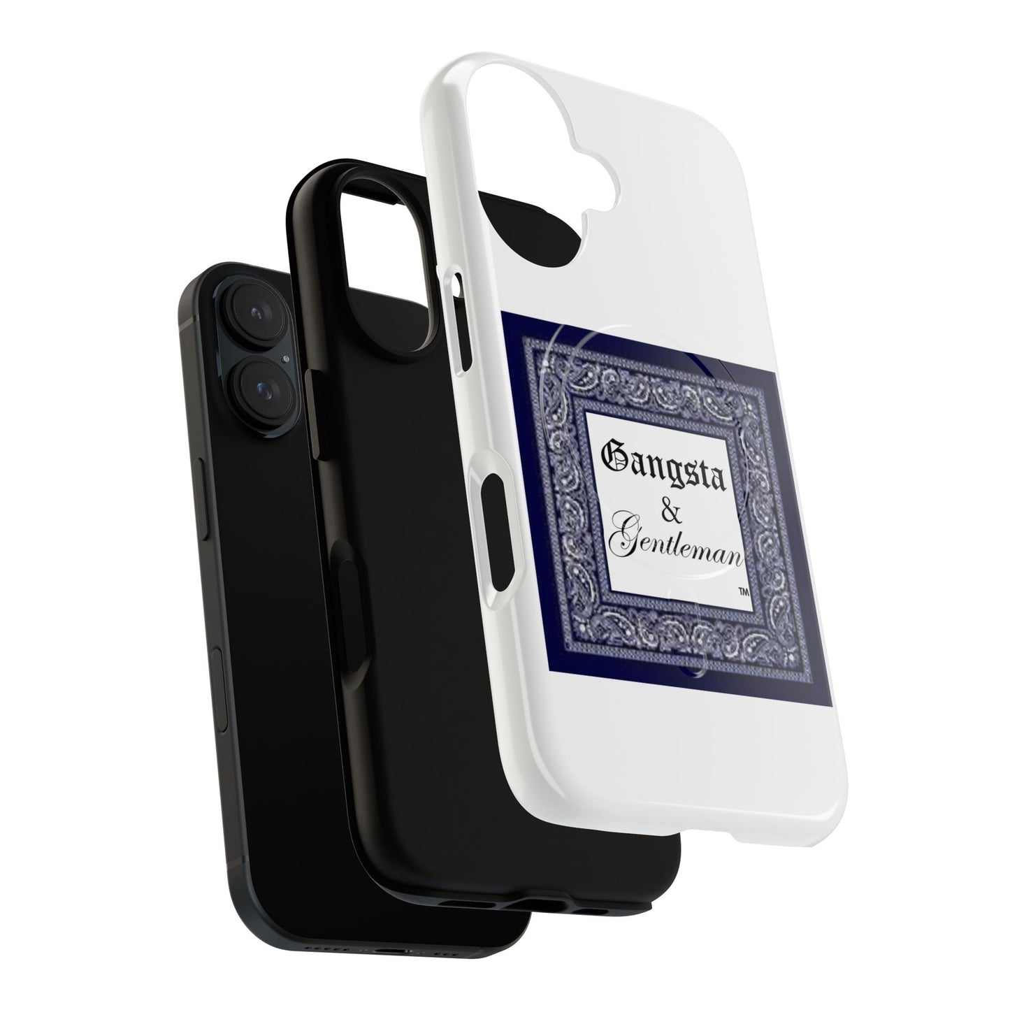 Premium Gangsta & Gentleman iPhone Case - Magnetic, Shockproof & Custom Design