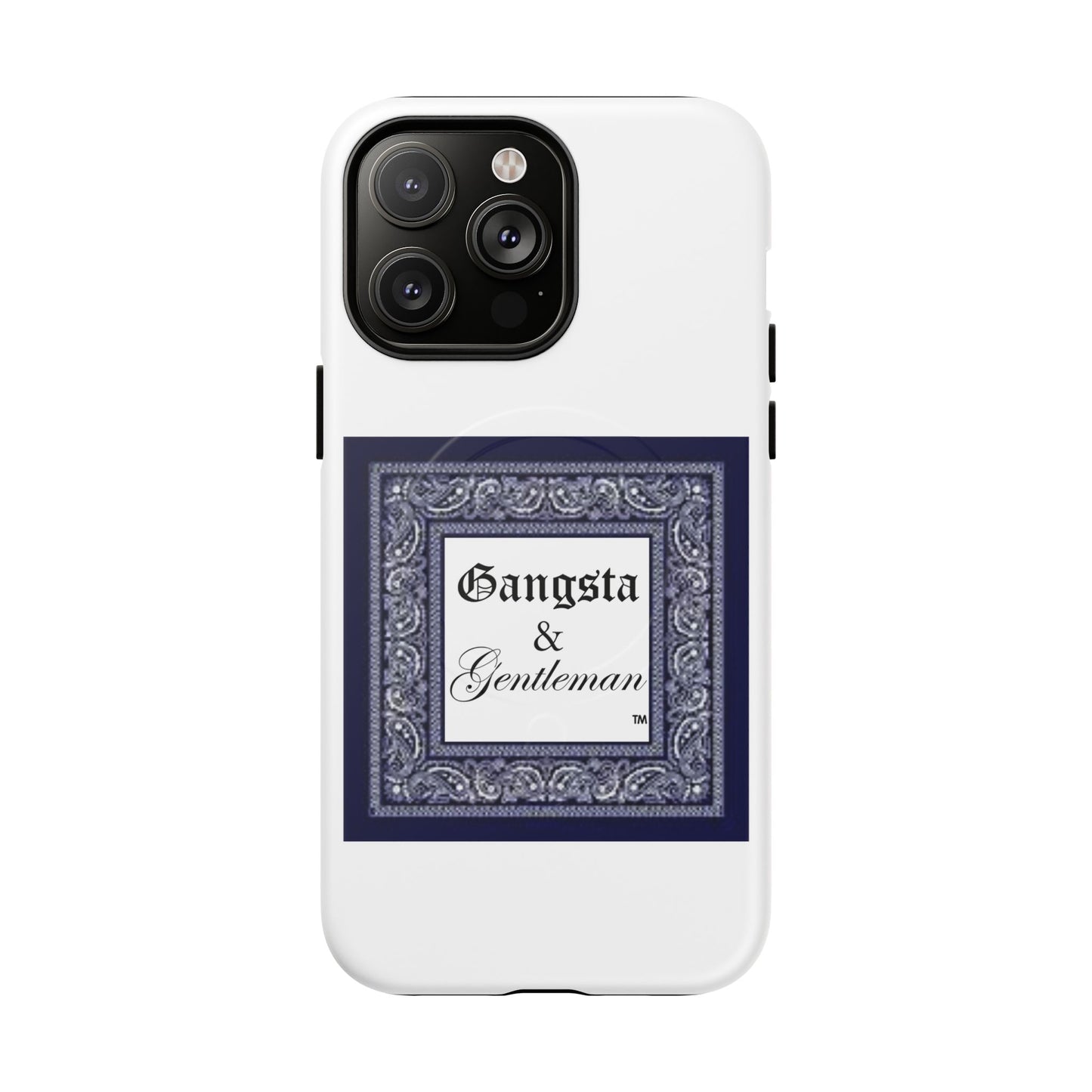 Premium Gangsta & Gentleman iPhone Case - Magnetic, Shockproof & Custom Design