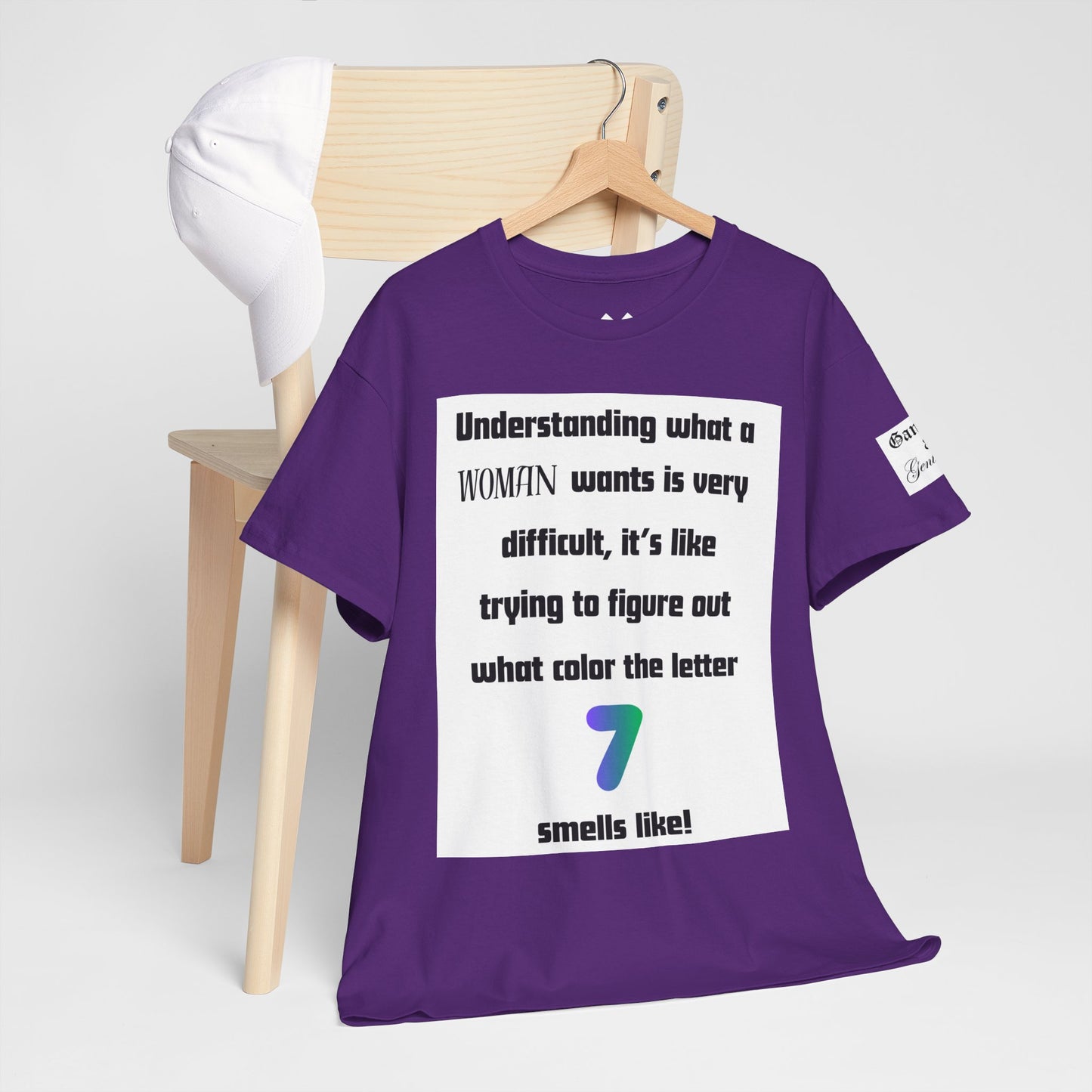 Graphic Tee — "Understanding What a Woman Wants" Funny Quote T‑Shirt