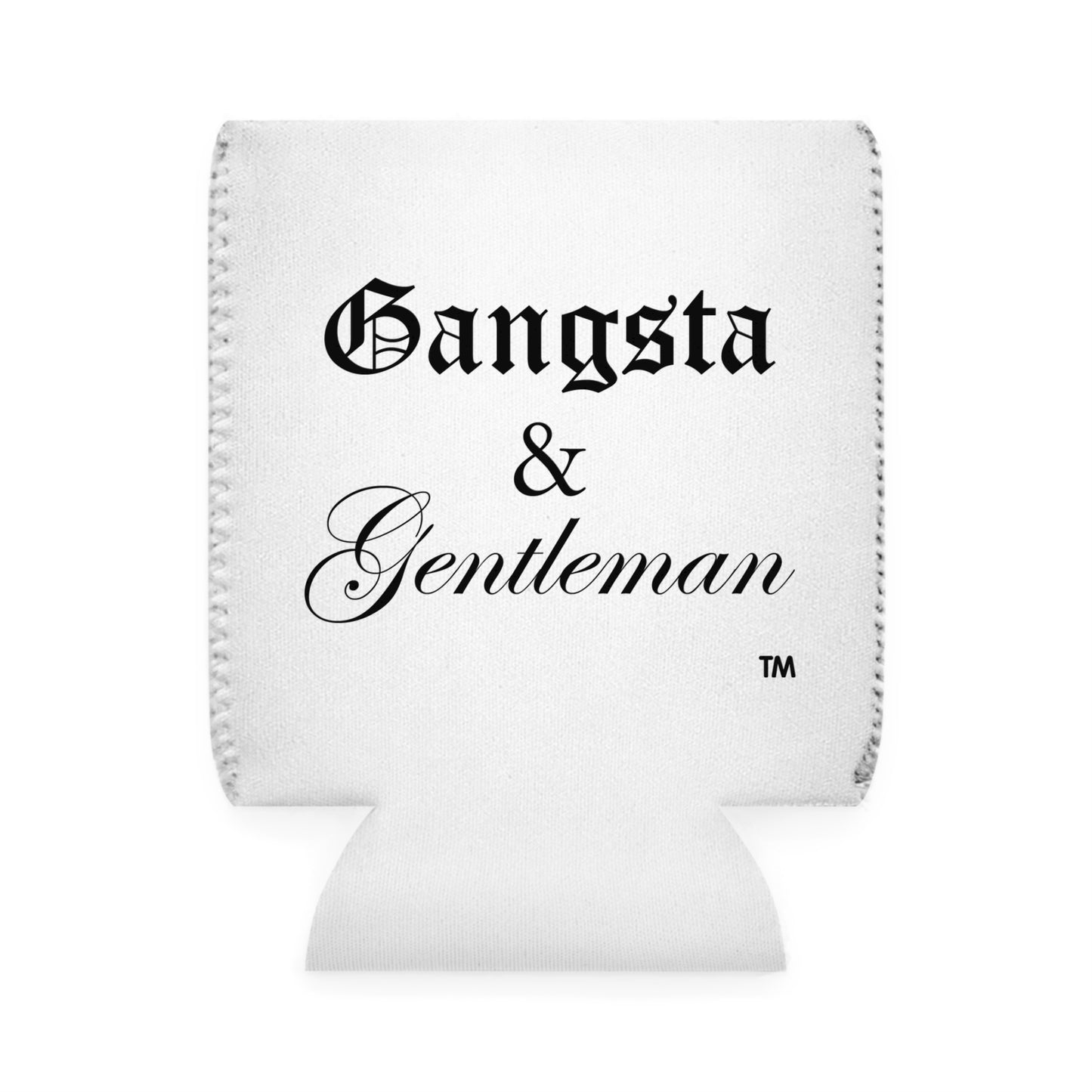 Gangsta & Gentleman Neoprene Can Cooler Sleeve - Stylish Insulated Drink Holder