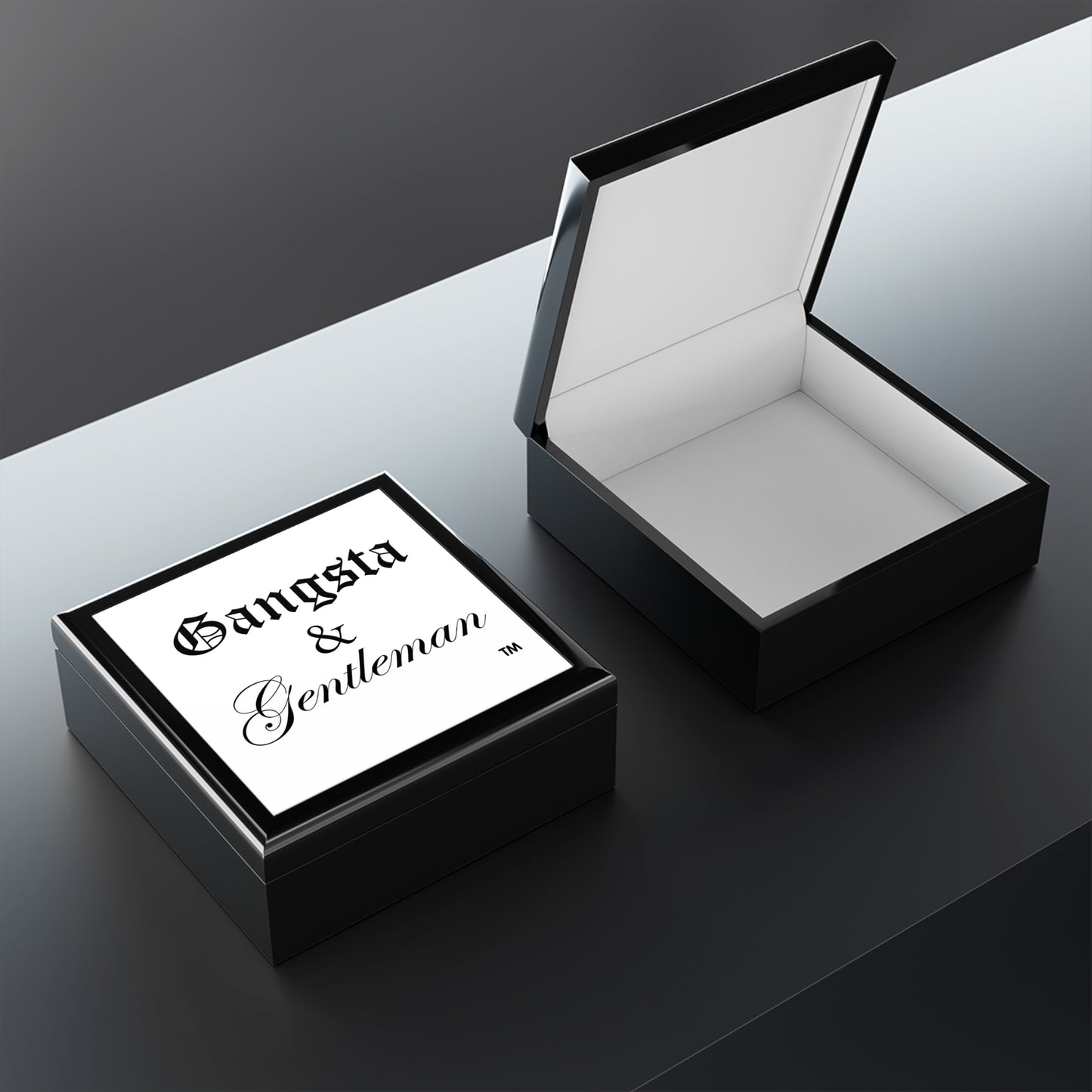 Gangsta & Gentleman Jewelry Box - Stylish Storage for Accessories