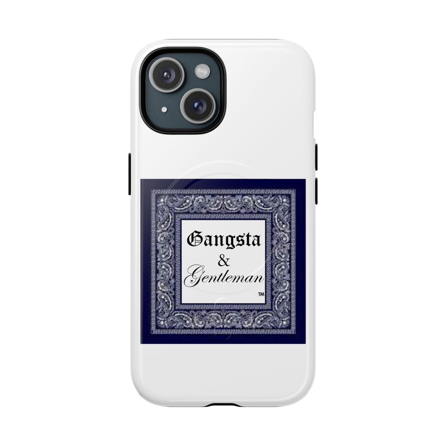 Premium Gangsta & Gentleman iPhone Case - Magnetic, Shockproof & Custom Design