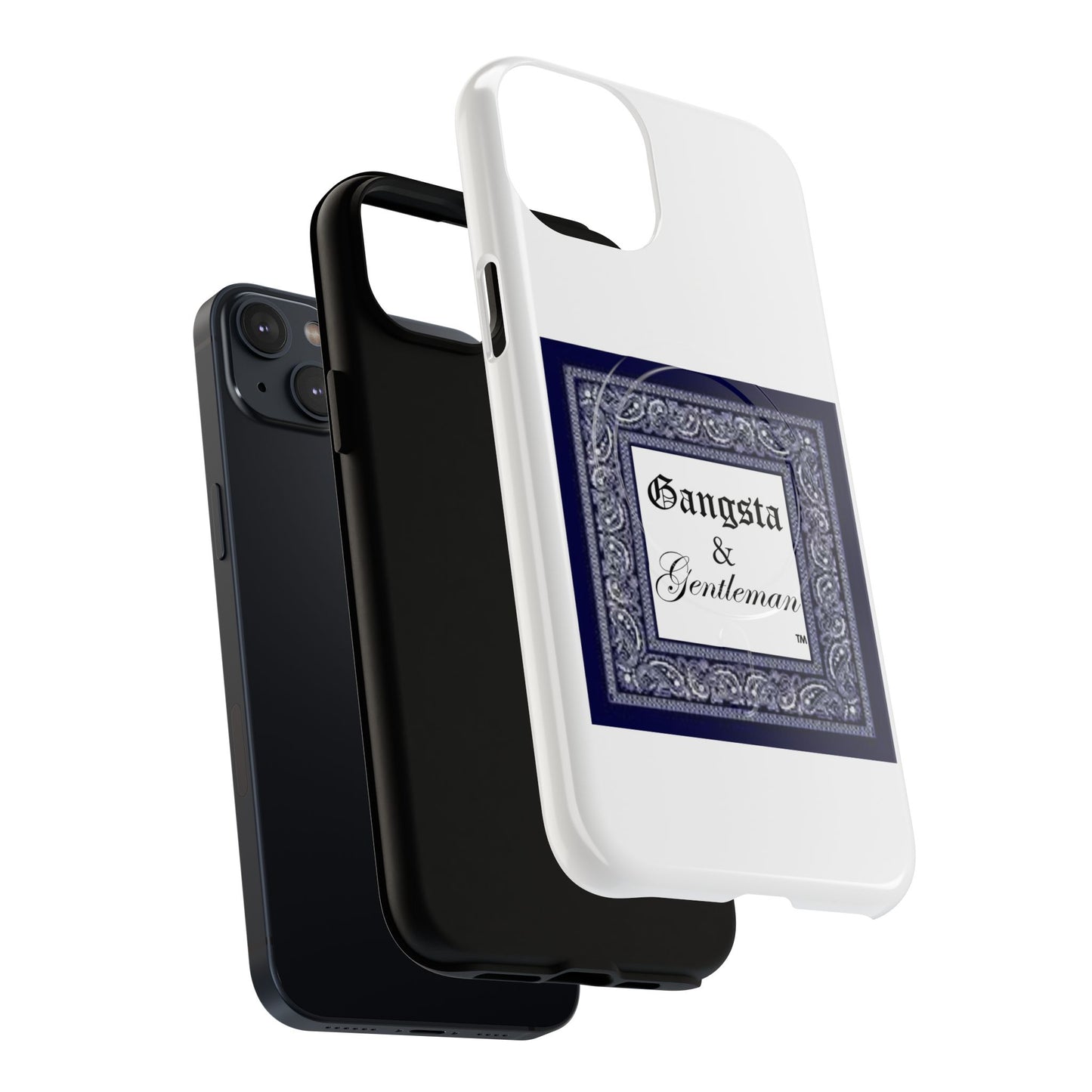 Premium Gangsta & Gentleman iPhone Case - Magnetic, Shockproof & Custom Design