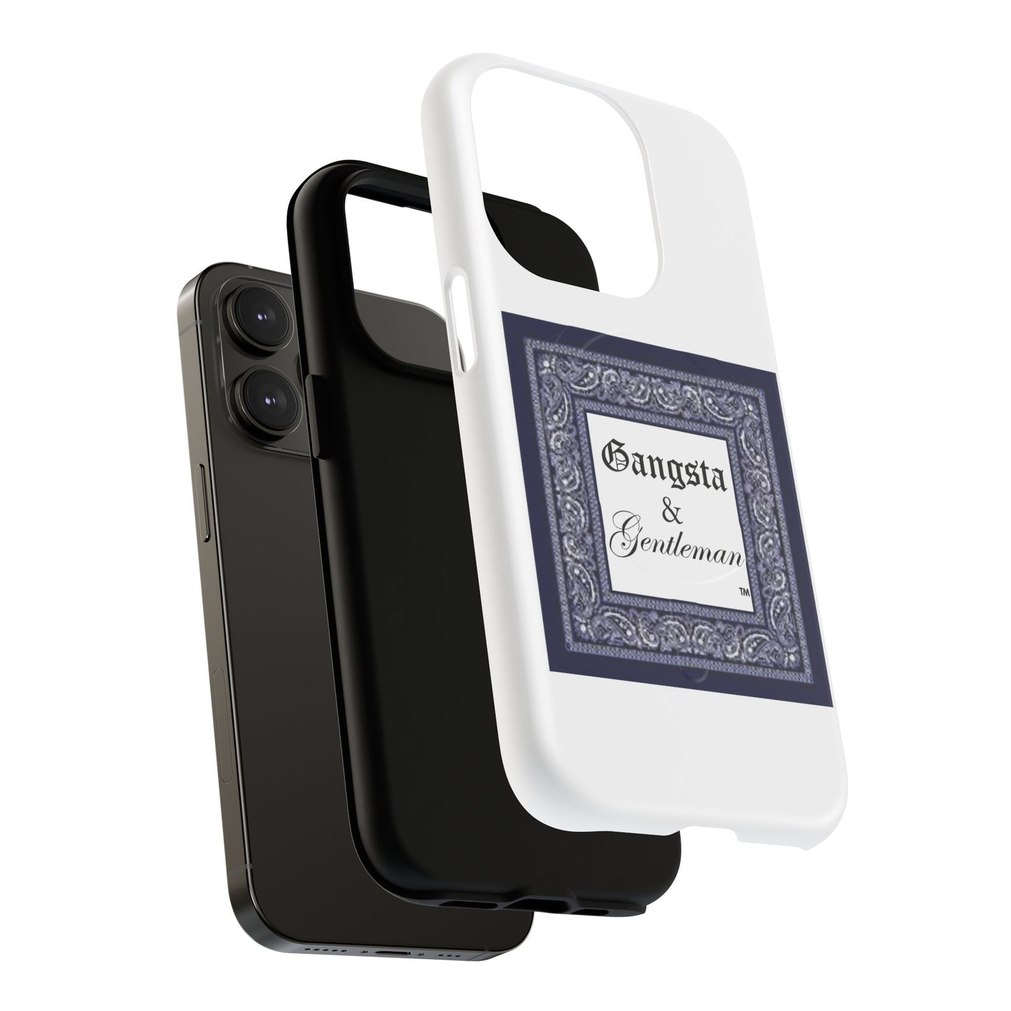 Premium Gangsta & Gentleman iPhone Case - Magnetic, Shockproof & Custom Design