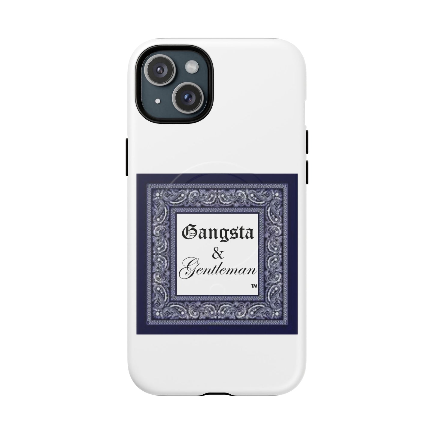 Premium Gangsta & Gentleman iPhone Case - Magnetic, Shockproof & Custom Design