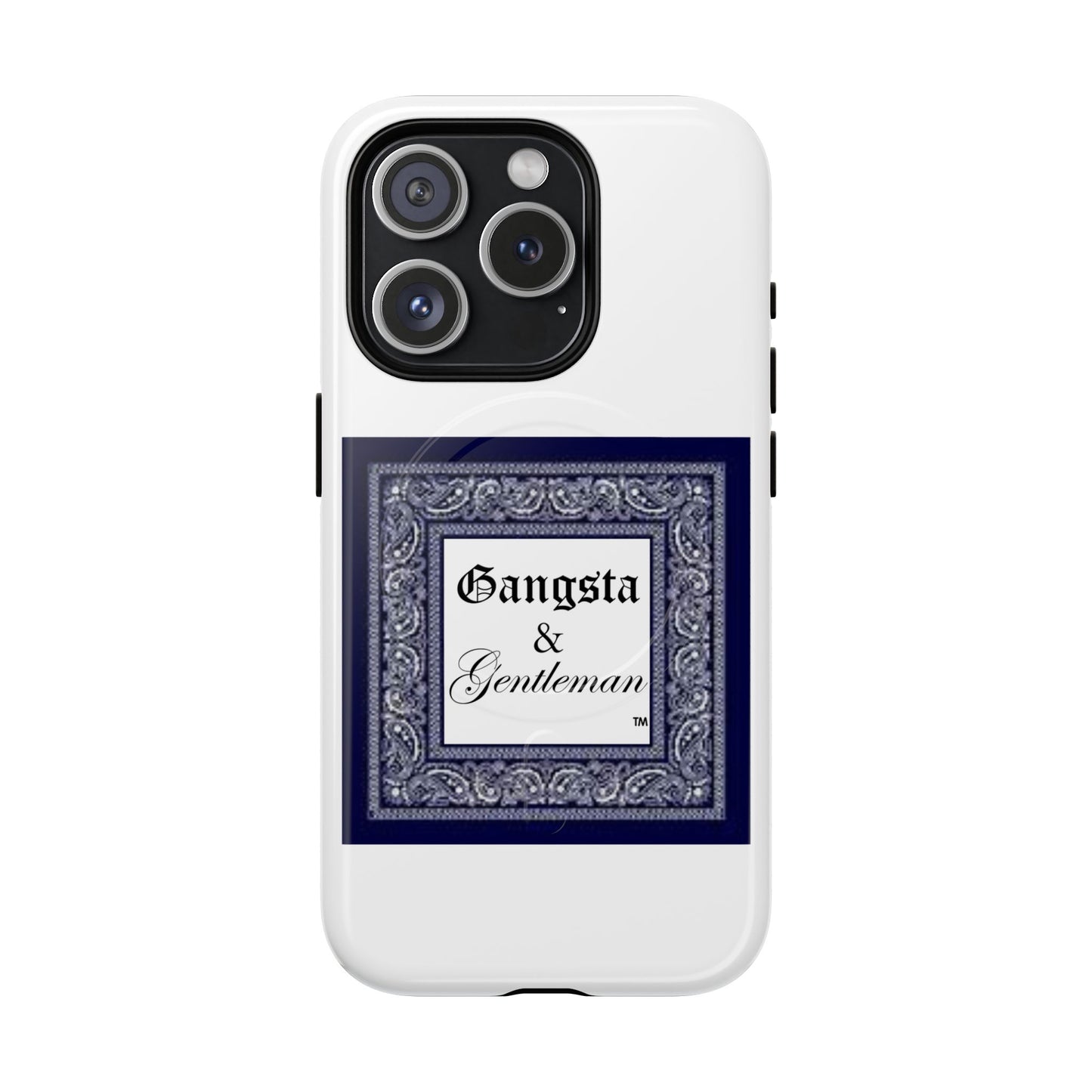 Premium Gangsta & Gentleman iPhone Case - Magnetic, Shockproof & Custom Design