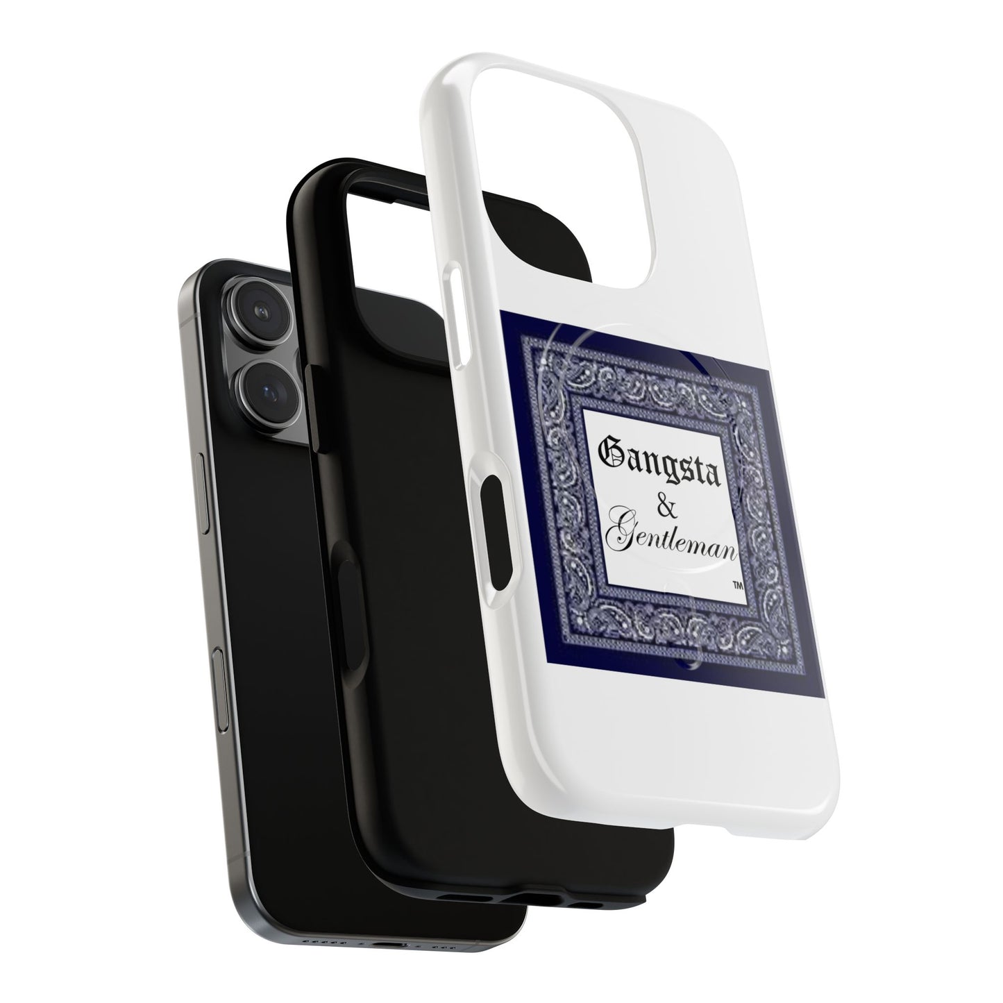 Premium Gangsta & Gentleman iPhone Case - Magnetic, Shockproof & Custom Design