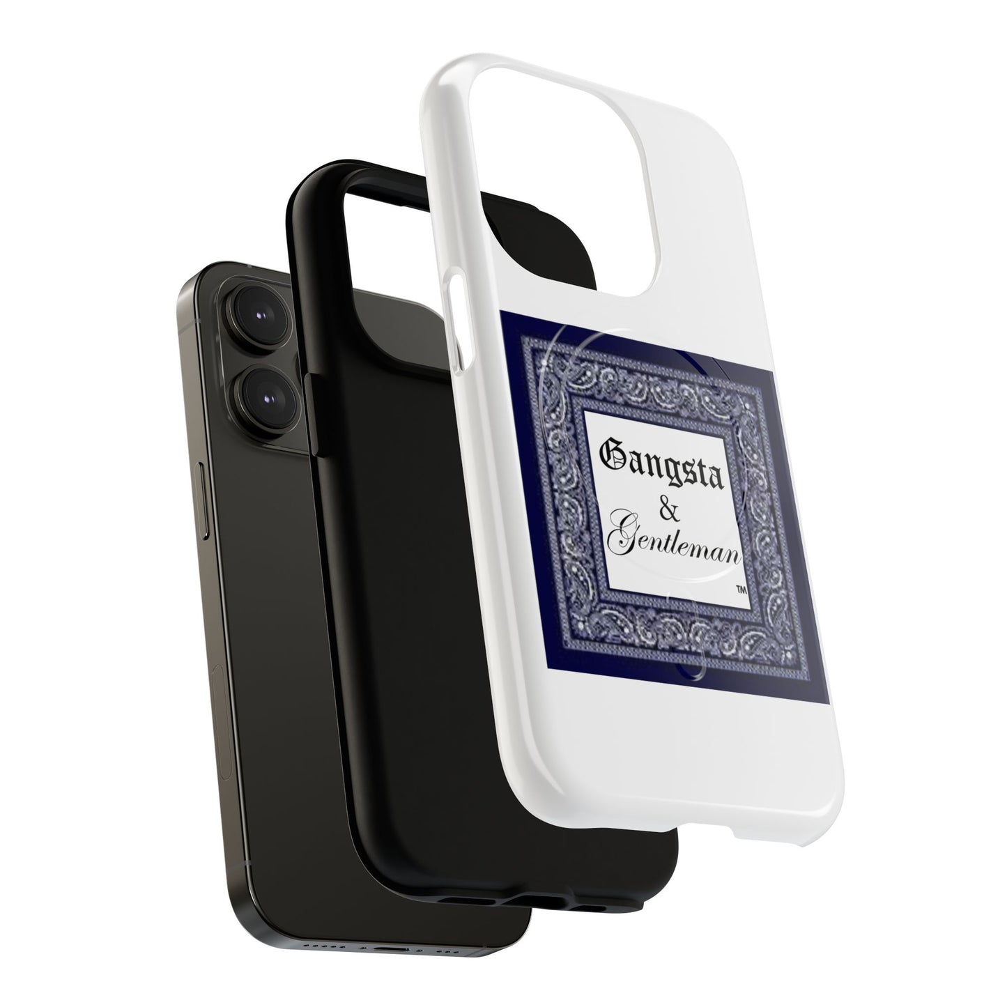 Premium Gangsta & Gentleman iPhone Case - Magnetic, Shockproof & Custom Design