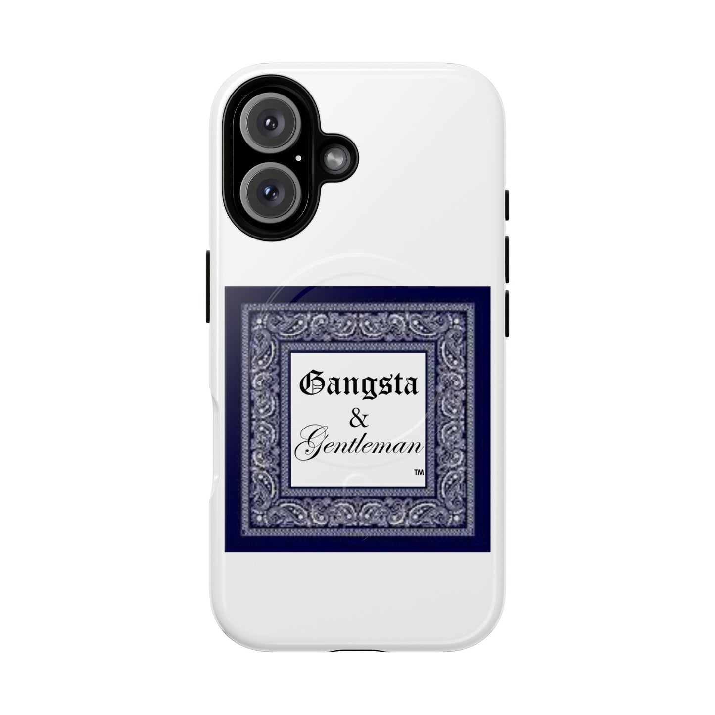 Premium Gangsta & Gentleman iPhone Case - Magnetic, Shockproof & Custom Design