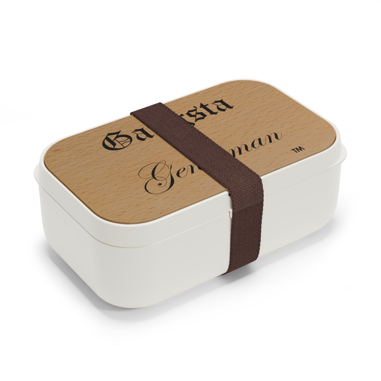 Gangsta & Gentleman Bento Lunch Box - Stylish Meal Prep Container for Foodies