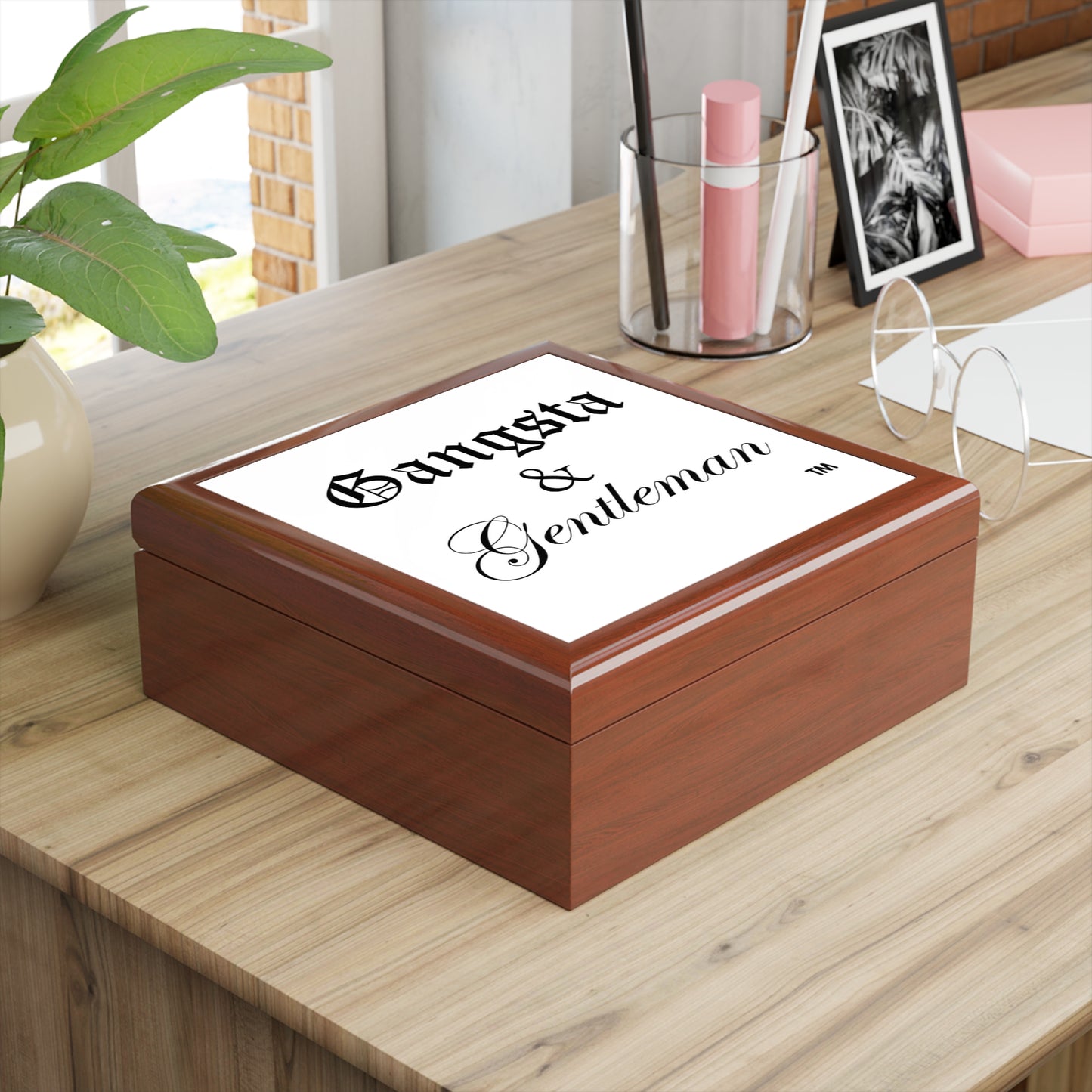 Gangsta & Gentleman Jewelry Box - Stylish Storage for Accessories