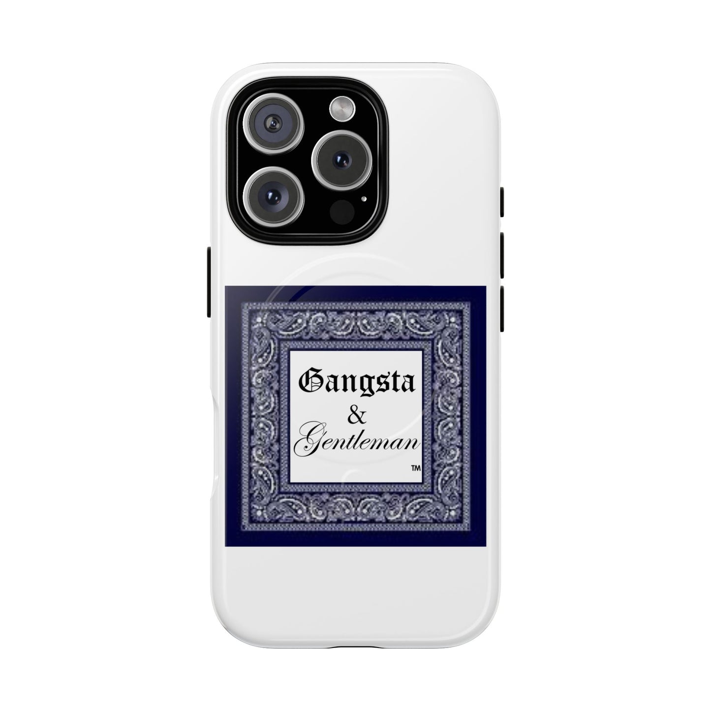 Premium Gangsta & Gentleman iPhone Case - Magnetic, Shockproof & Custom Design