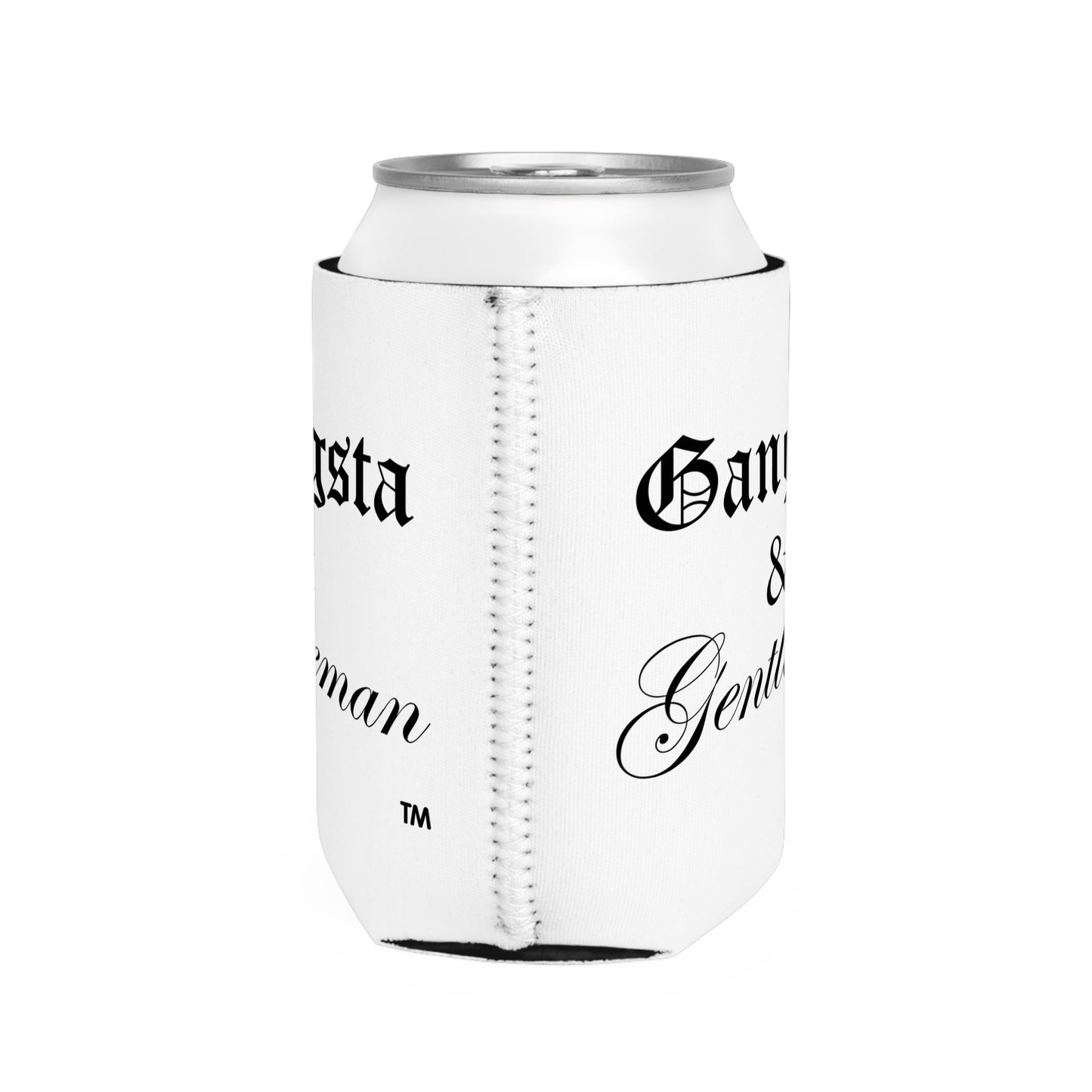 Gangsta & Gentleman Neoprene Can Cooler Sleeve - Stylish Insulated Drink Holder