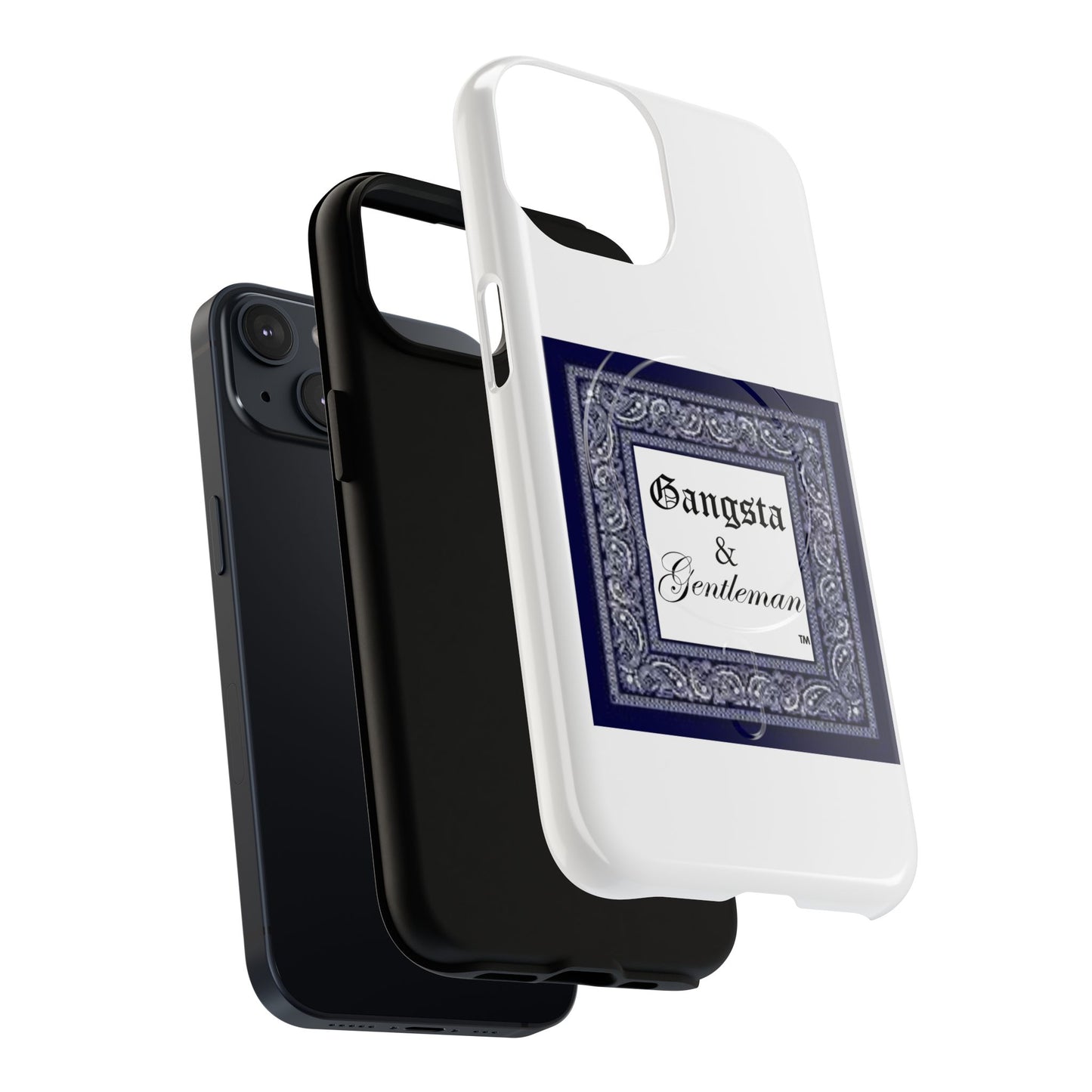 Premium Gangsta & Gentleman iPhone Case - Magnetic, Shockproof & Custom Design