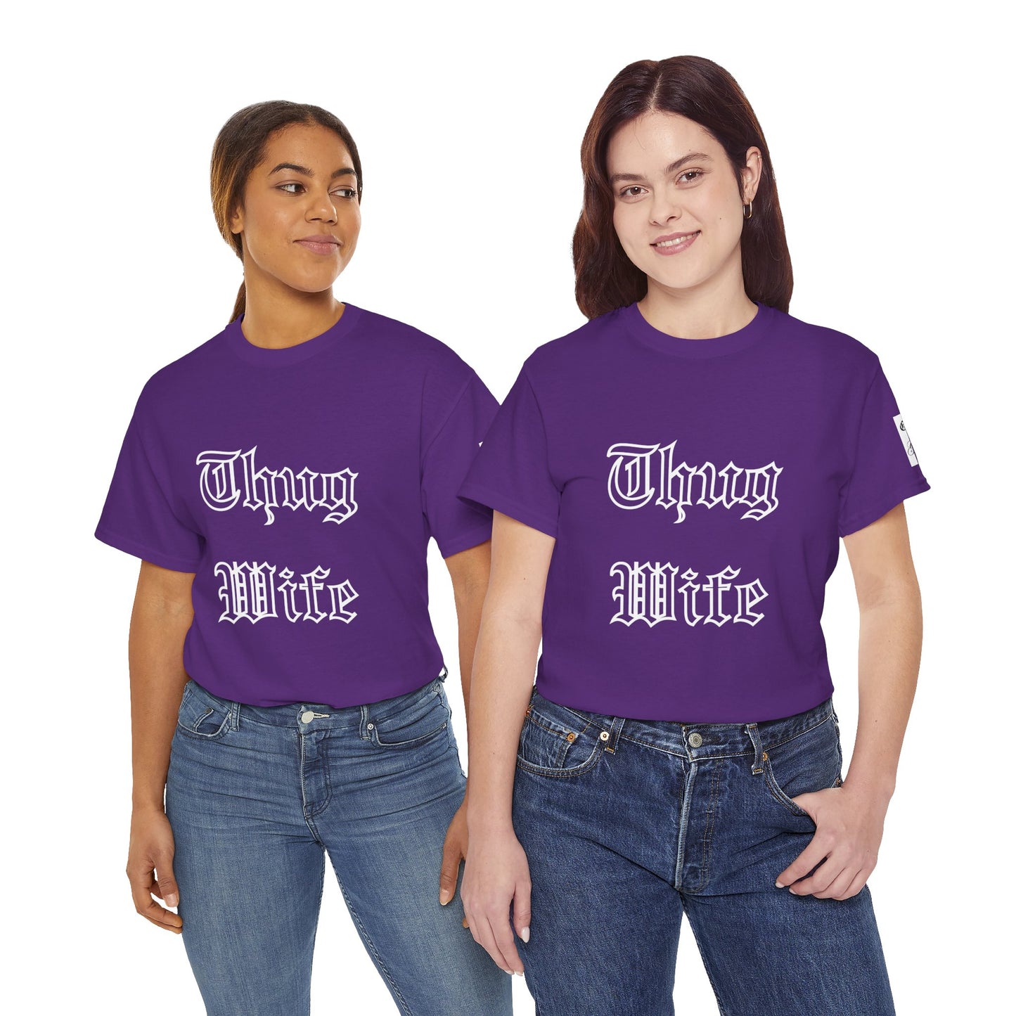 Thug Wife T-Shirt by Gangsta & Gentleman- Graphic Tee for Bold Wives