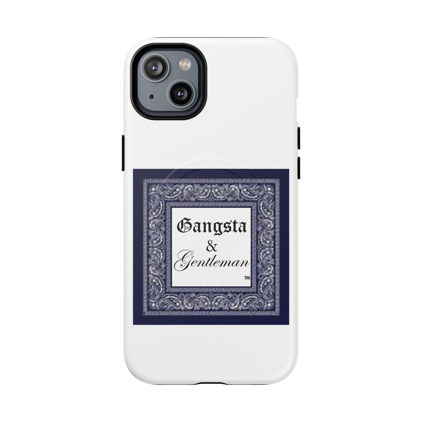Premium Gangsta & Gentleman iPhone Case - Magnetic, Shockproof & Custom Design