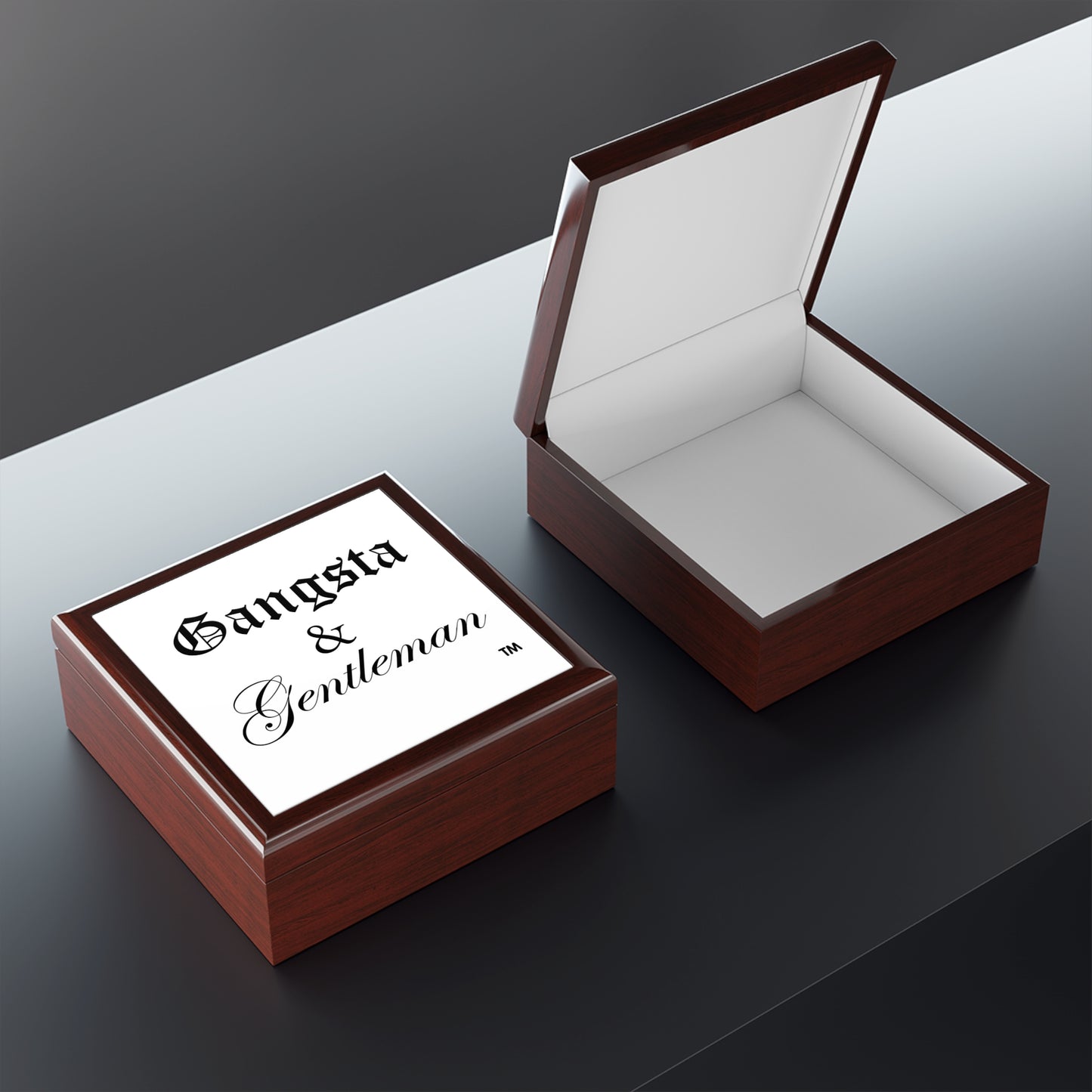 Gangsta & Gentleman Jewelry Box - Stylish Storage for Accessories