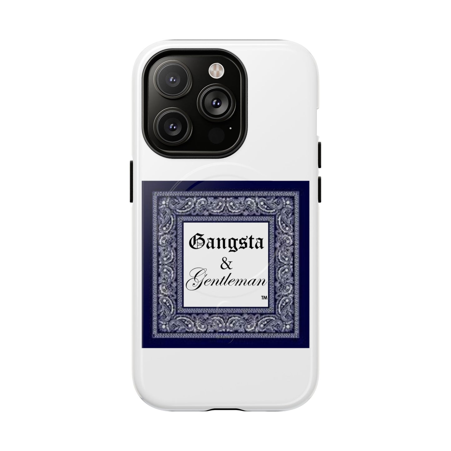 Premium Gangsta & Gentleman iPhone Case - Magnetic, Shockproof & Custom Design