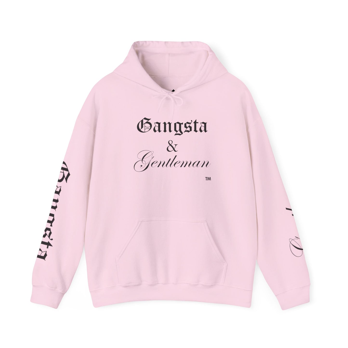 'Gangsta & Gentleman' Hoodie — Graphic Brand Pullover