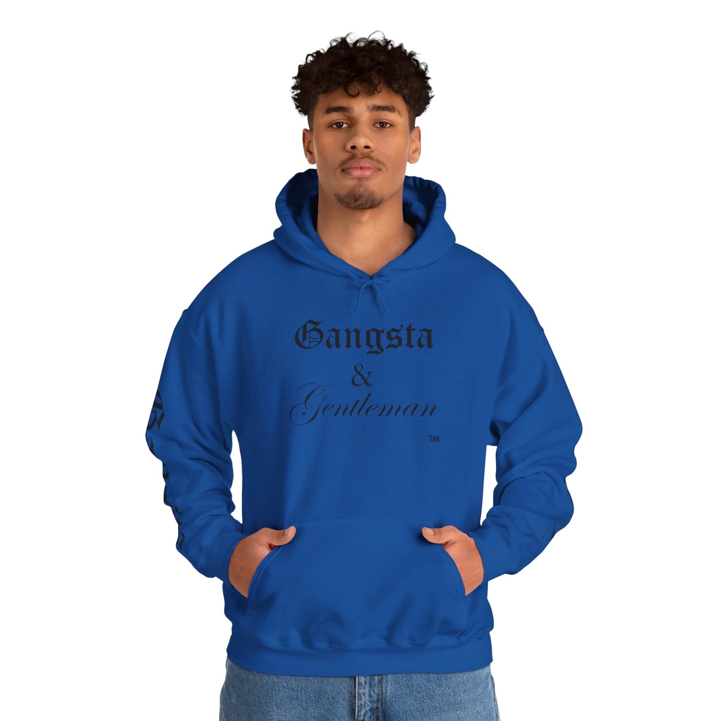 'Gangsta & Gentleman' Hoodie — Graphic Brand Pullover