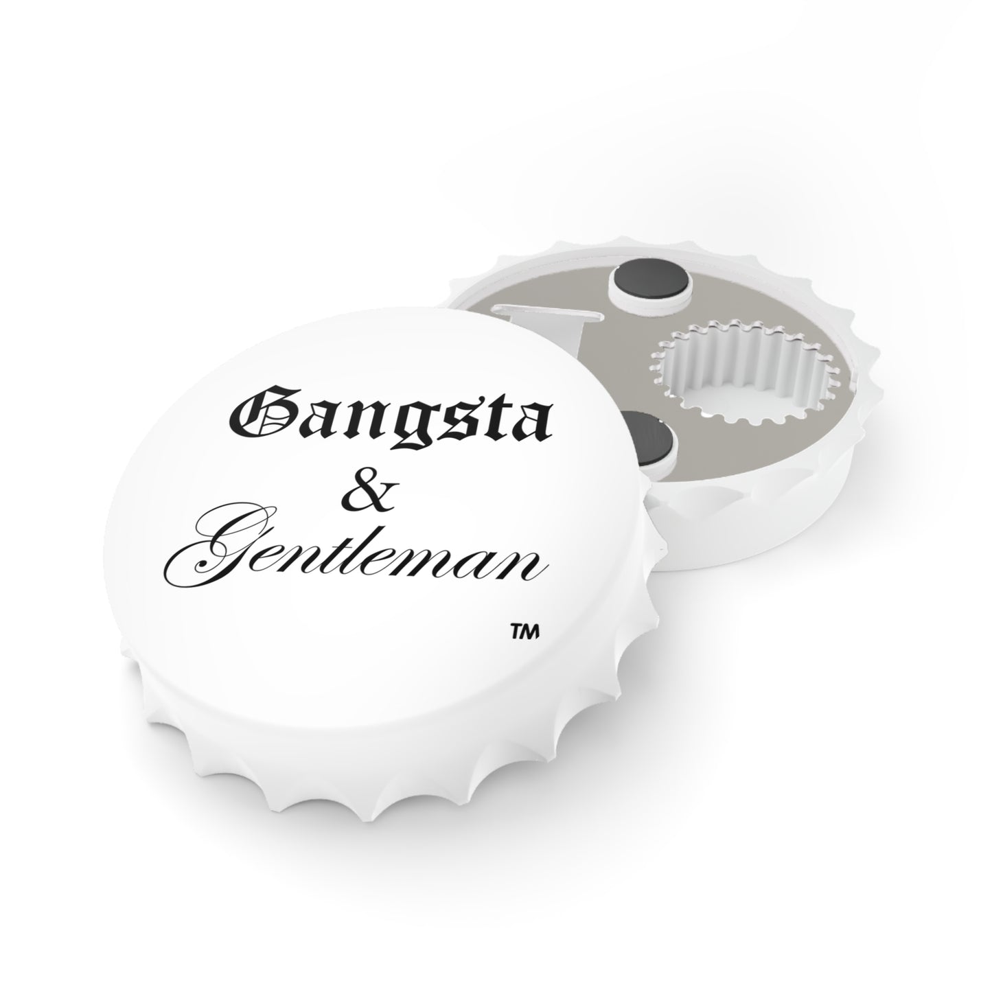 Gangsta & Gentleman Bottle Opener - Unique Party Accessory for Men