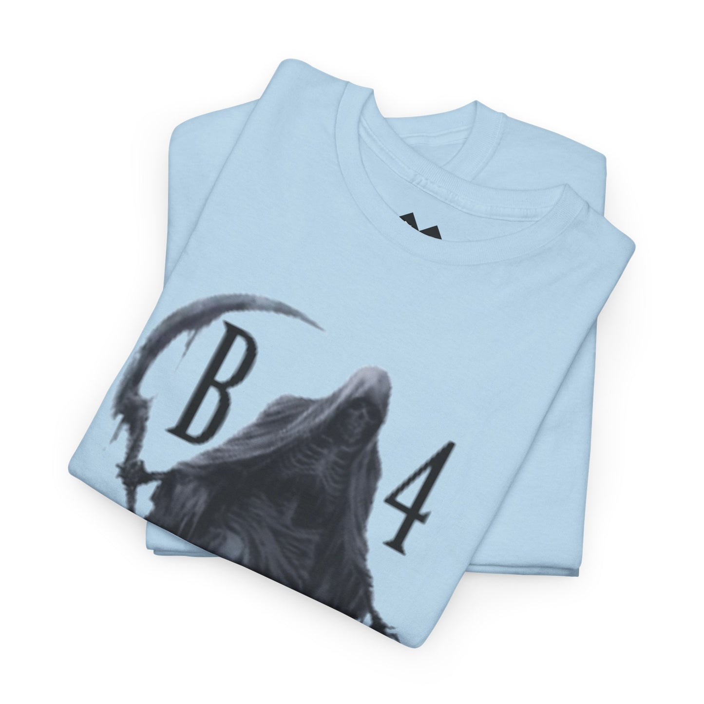 T-Shirt — Grim Reaper 'Death B4 Dishonor' Graphic Tee - Gangsta & Gentleman