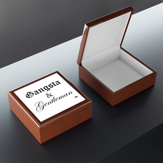Gangsta & Gentleman Jewelry Box - Stylish Storage for Accessories