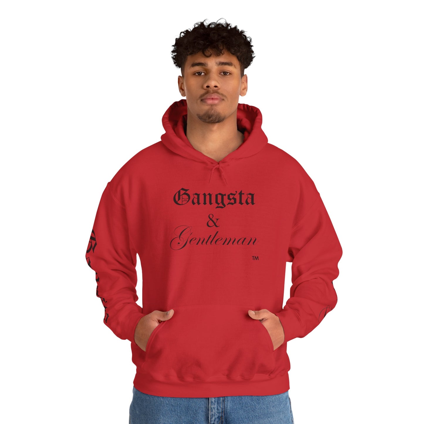 'Gangsta & Gentleman' Hoodie — Graphic Brand Pullover