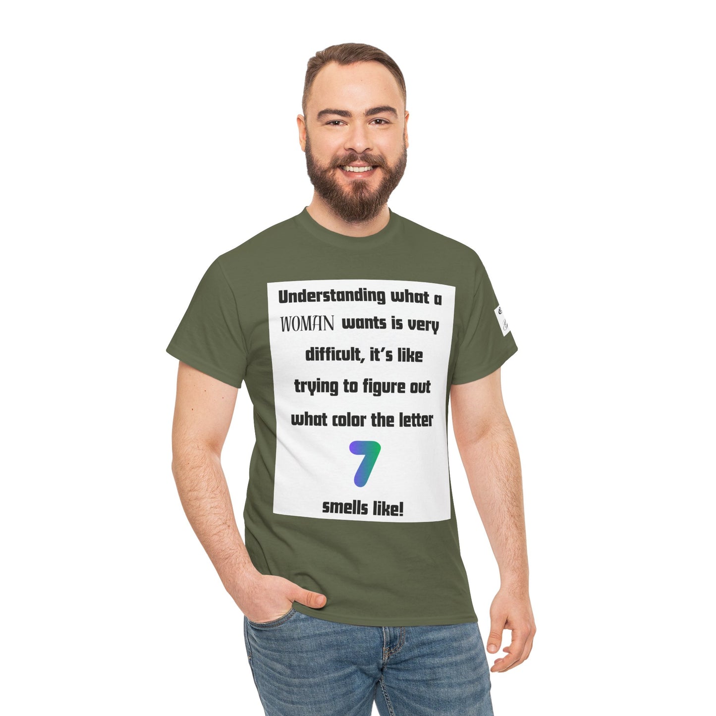 Graphic Tee — "Understanding What a Woman Wants" Funny Quote T‑Shirt