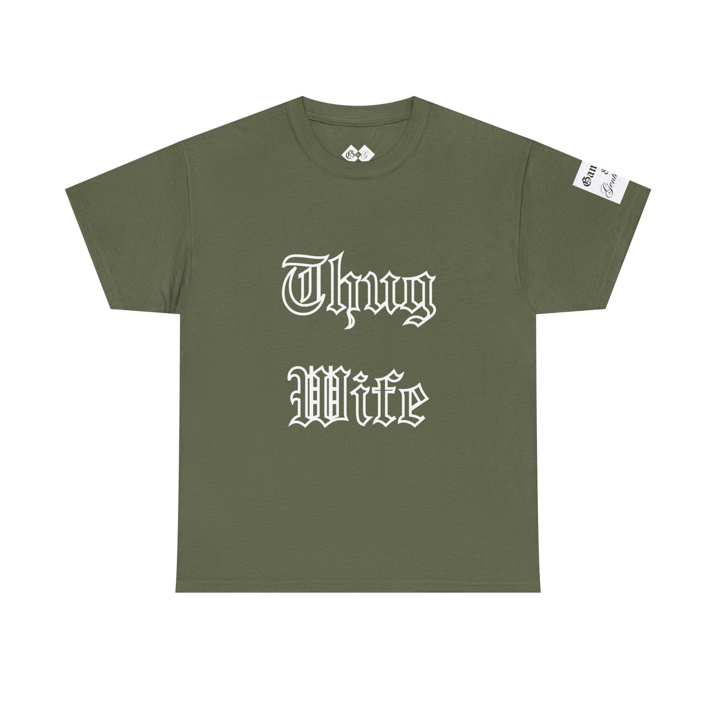 Thug Wife T-Shirt by Gangsta & Gentleman- Graphic Tee for Bold Wives