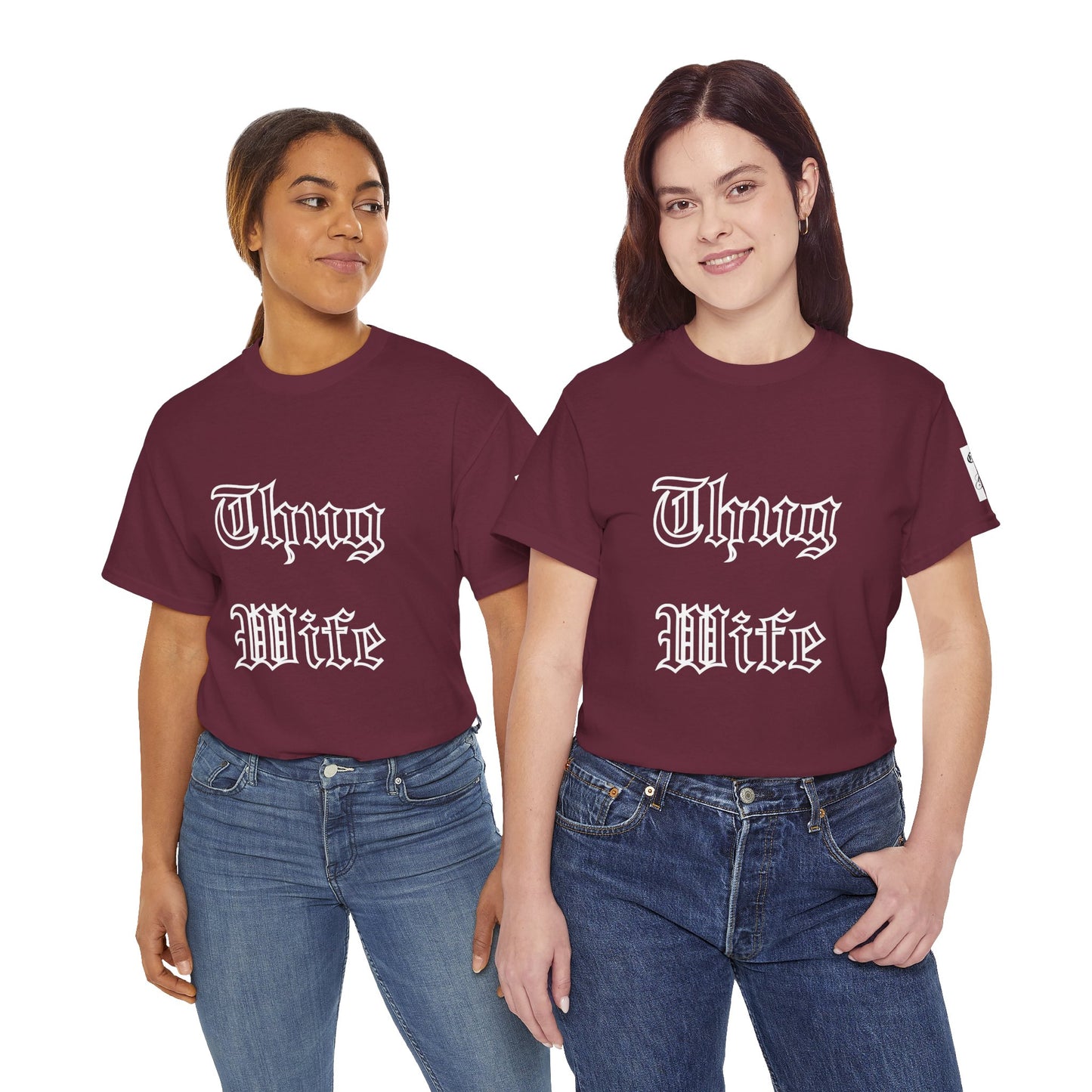 Thug Wife T-Shirt by Gangsta & Gentleman- Graphic Tee for Bold Wives