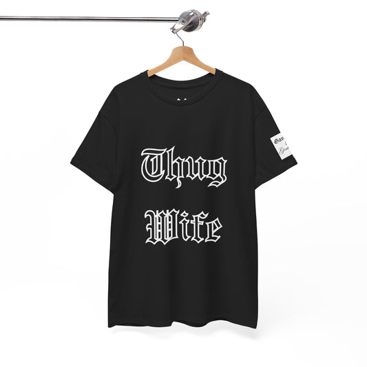 Thug Wife T-Shirt by Gangsta & Gentleman- Graphic Tee for Bold Wives